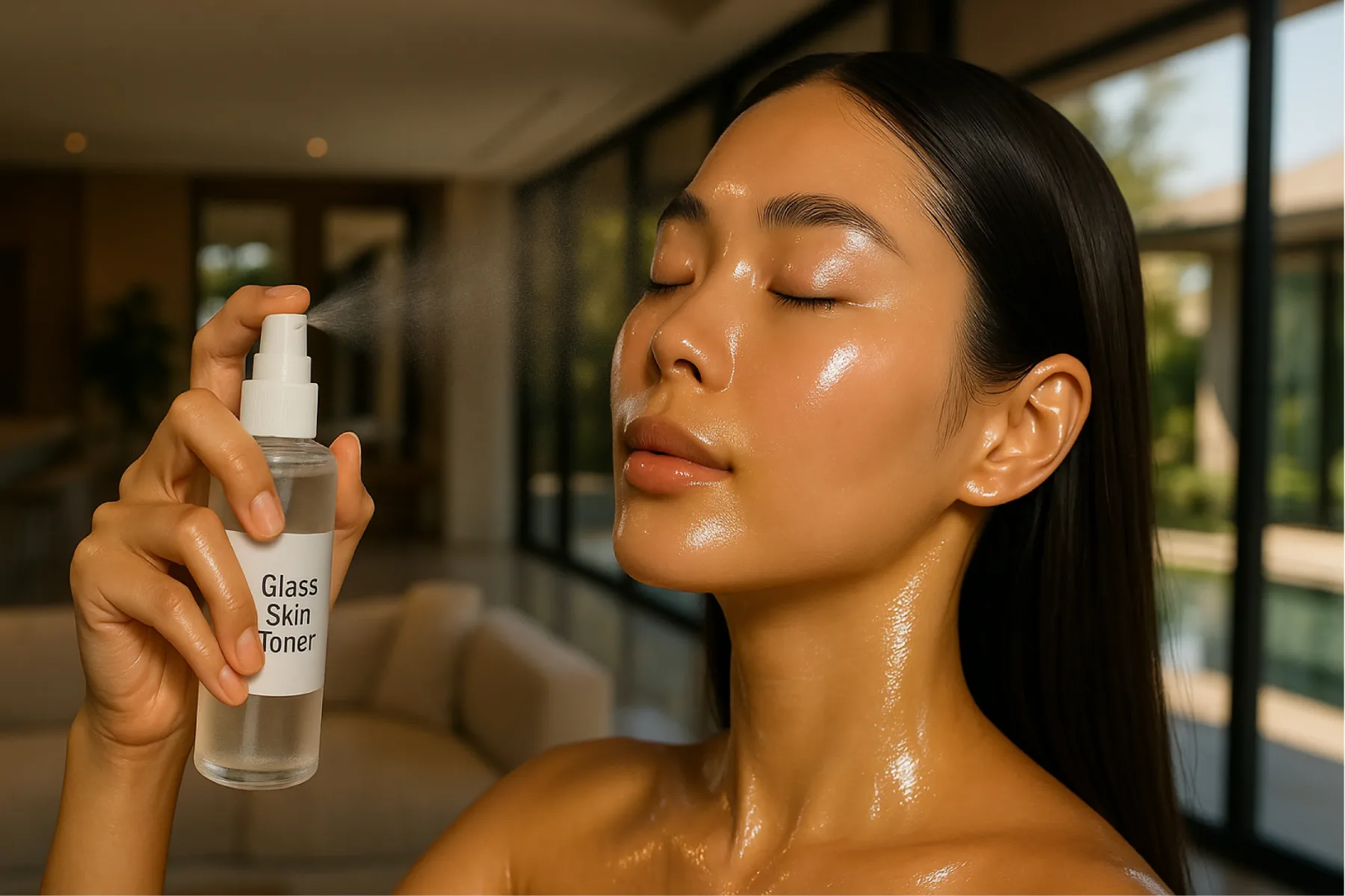 “Glass Skin Toner” narejen doma iz le 2 sestavin: stane manj kot 1 € in prekaša drage serume za 70+ €
