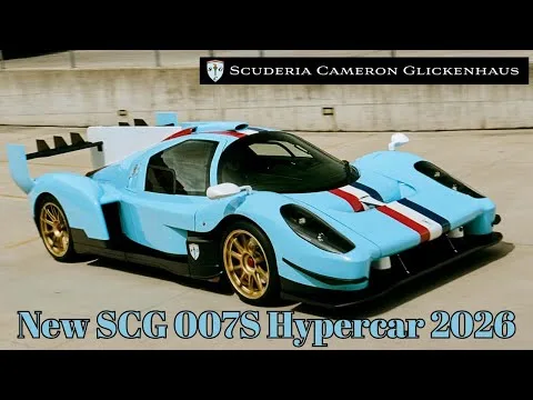 Glickenhaus SCG 007S: Ko Le Mans hiperavto zapelje na cesto