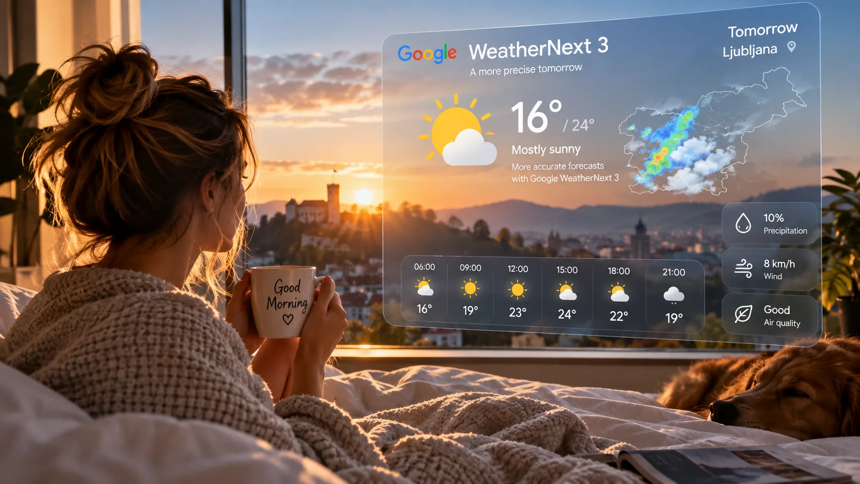 Google WeatherNext 3: Umetna inteligenca sedaj napoveduje vreme tako natančno, da nimate več izgovora za napačno izbiro oblačil