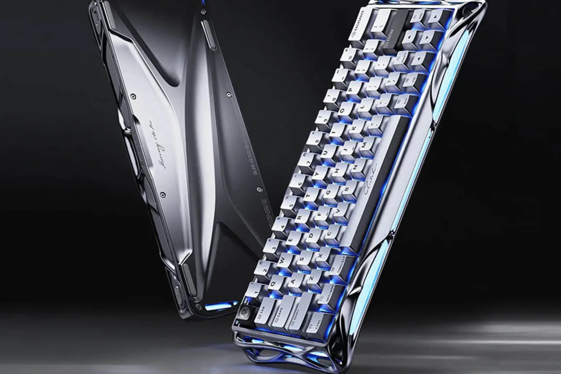 GravaStar Mercury V60 Pro Deluxe Edition: Ko tipkovnica postane orožje iz znanstvene fantastike