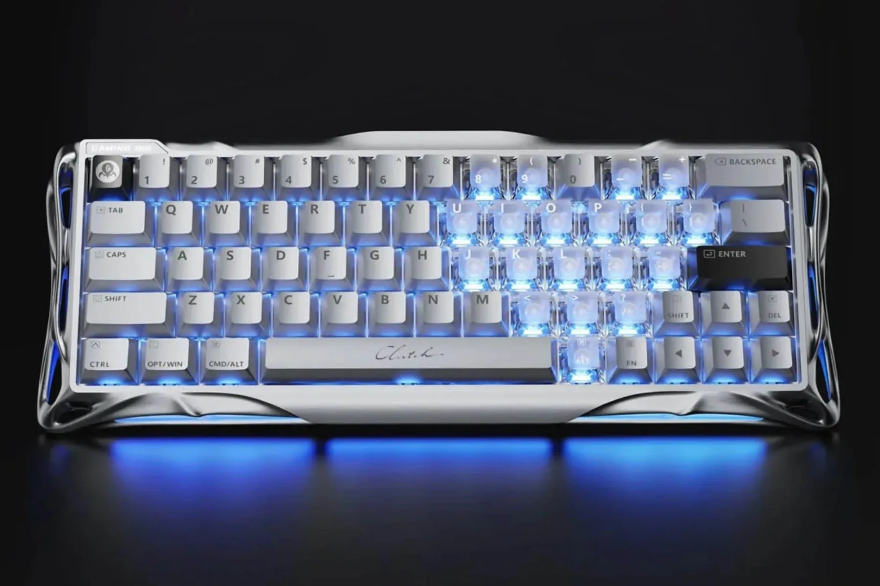 GravaStar Mercury V60 Pro Deluxe Edition: Ko tipkovnica postane orožje iz znanstvene fantastike
