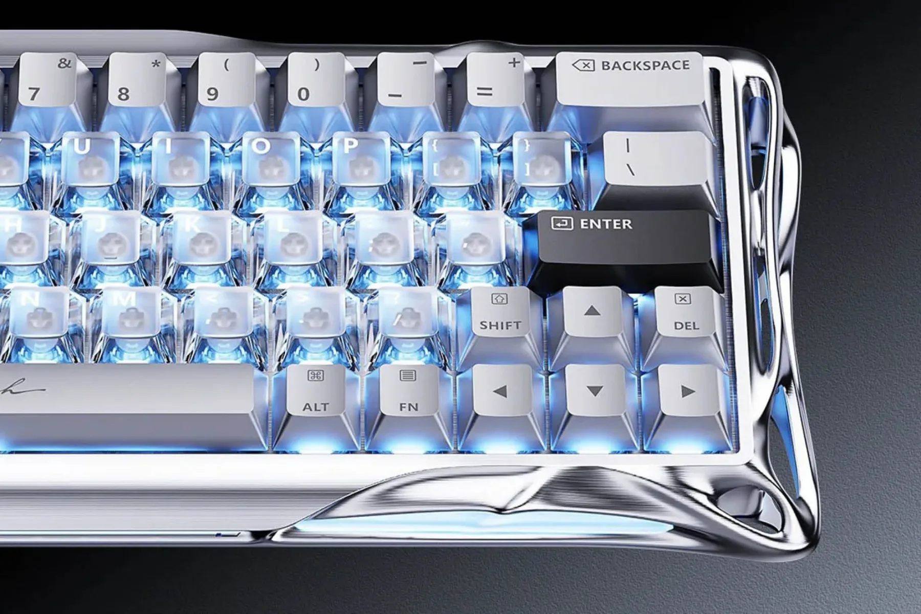 GravaStar Mercury V60 Pro Deluxe Edition: Ko tipkovnica postane orožje iz znanstvene fantastike