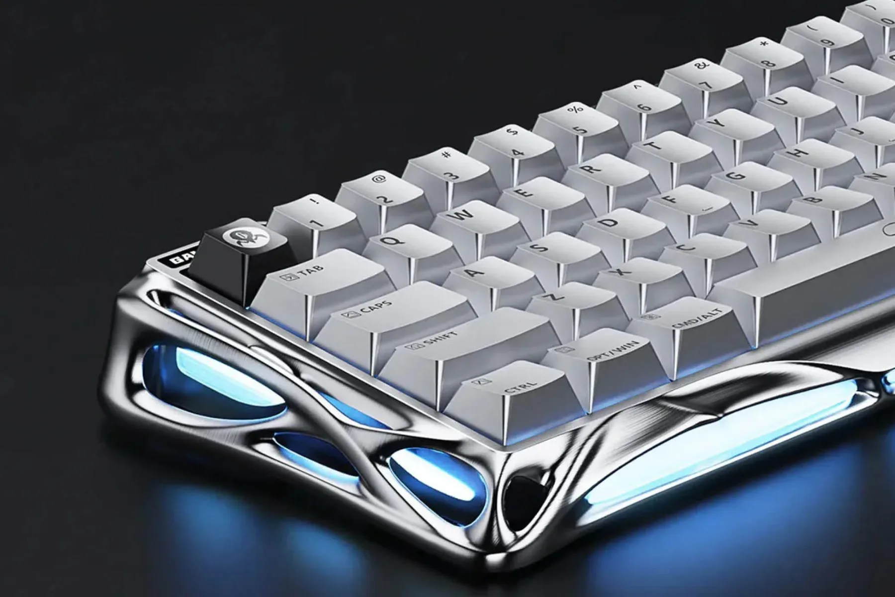 GravaStar Mercury V60 Pro Deluxe Edition: Ko tipkovnica postane orožje iz znanstvene fantastike