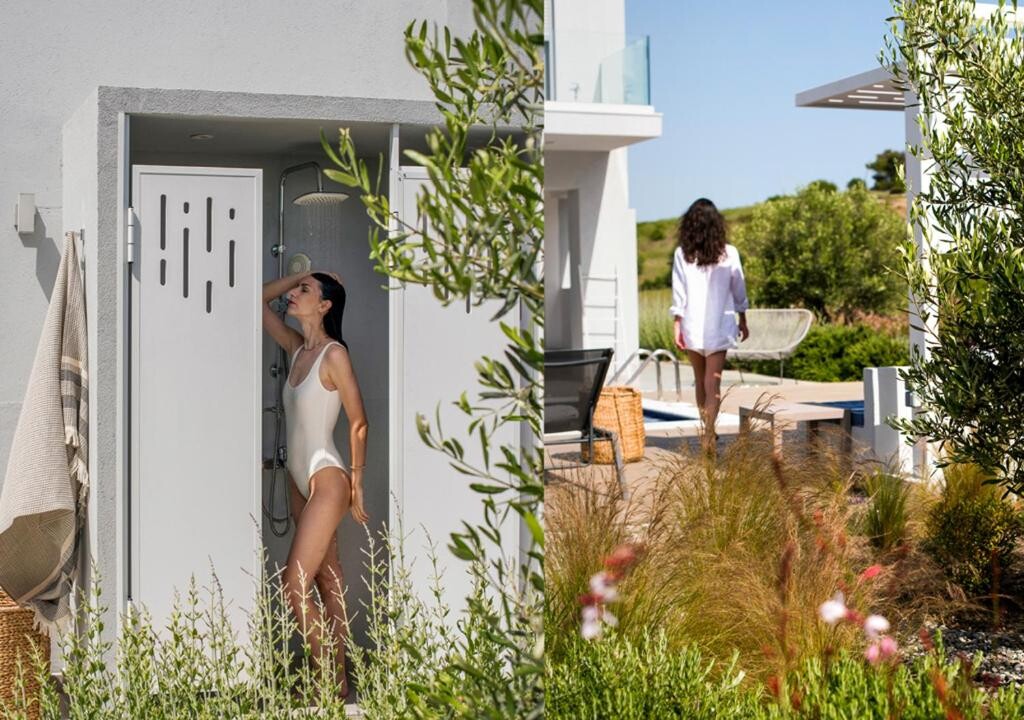 Grška pravljica in raj na Zemlji: Soleado Luxury Villas s pogledom na Egejsko morje