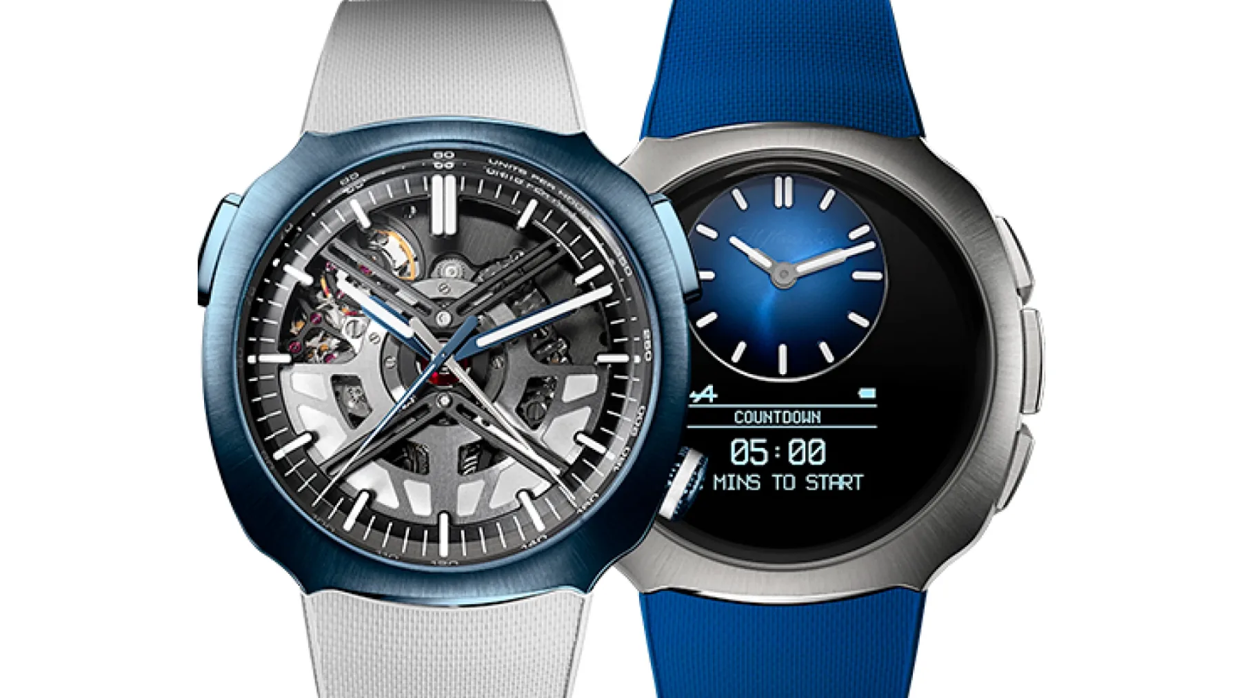 H. Moser & Cie. Streamliner Alpine Drivers Edition: ko švicarski horolog sreča Formulo 1