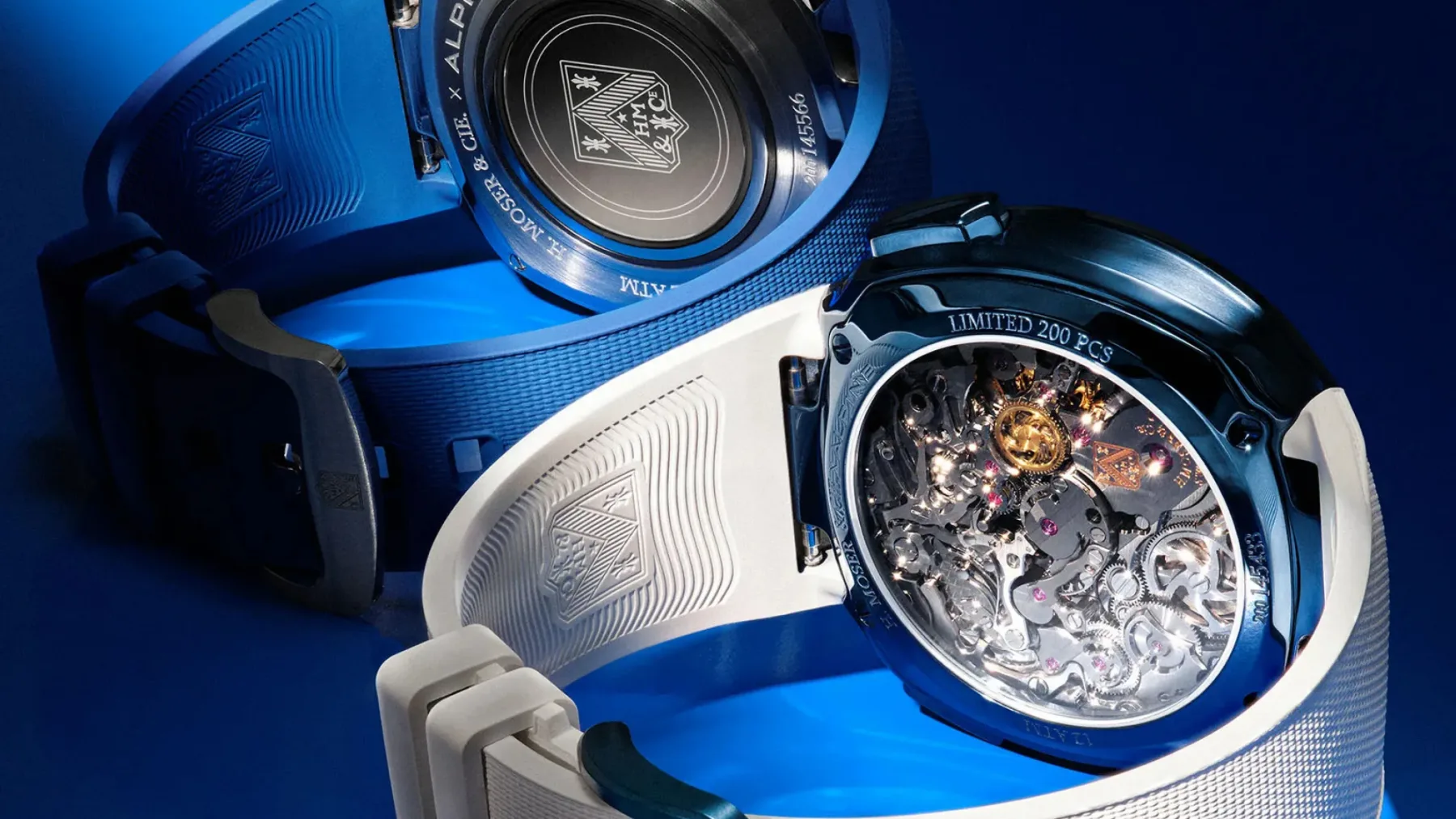 H. Moser & Cie. Streamliner Alpine Drivers Edition: ko švicarski horolog sreča Formulo 1
