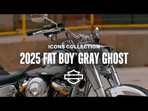 Harley-Davidson Fat Boy Gray Ghost (2025): Kromirani poklon kultni preteklosti z mišičasto sodobnostjo