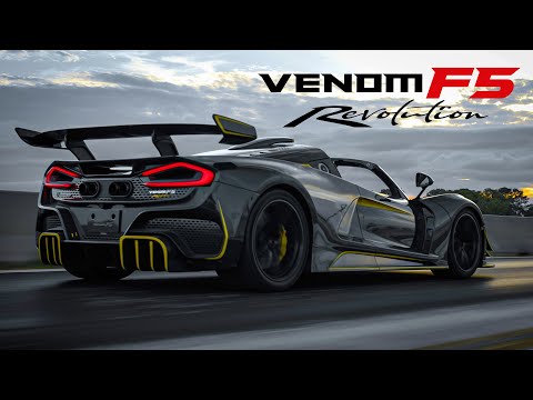 Hennessey Venom F5 Revolution Roadster: 1.817 konjskih moči v doživetju zgoraj brez