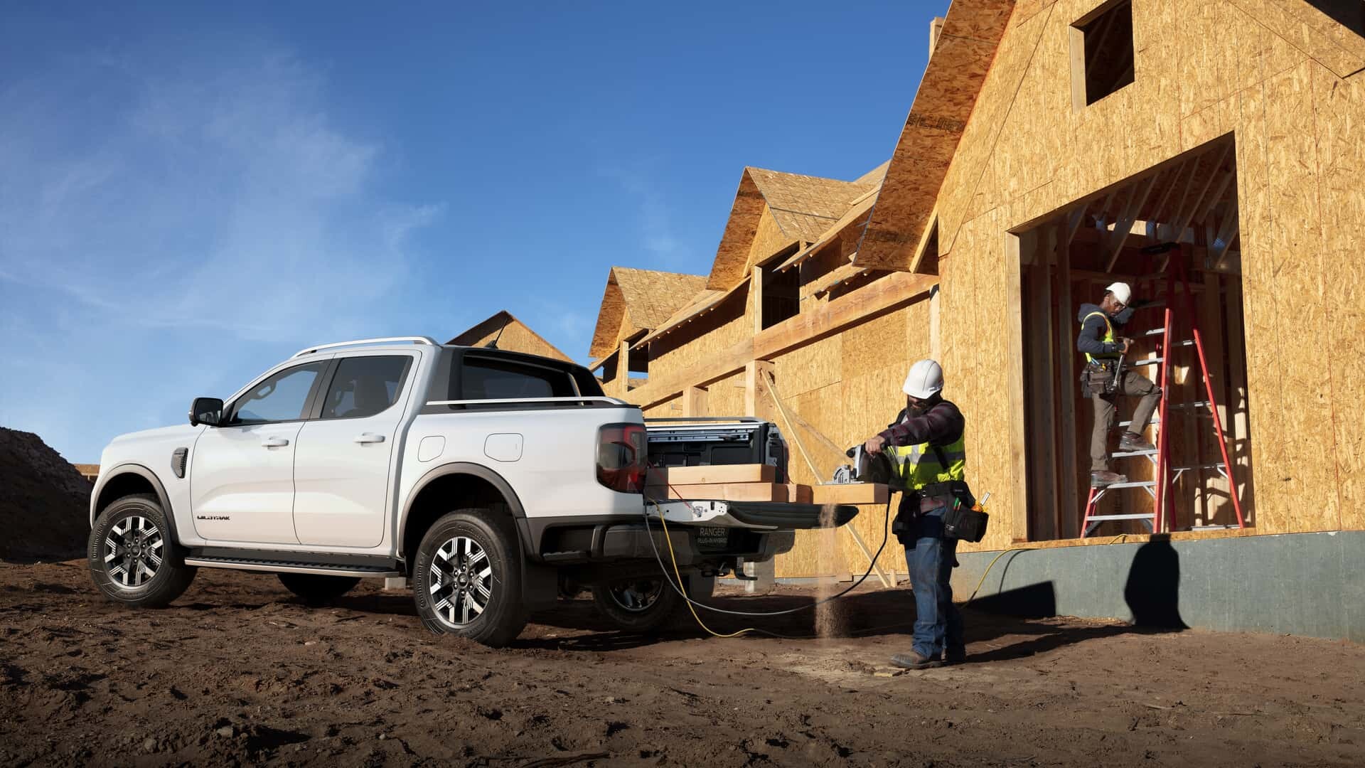 Hibridni Ford Ranger PHEV: super hibridni pick-up s 45 km električnega dosega