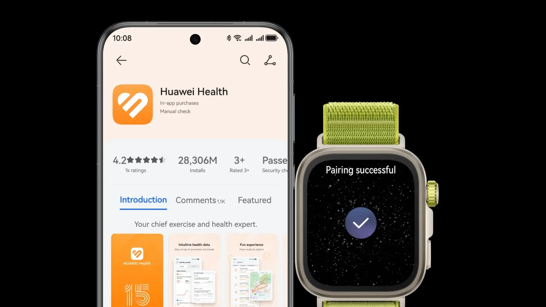 Huawei Watch Fit 4 Pro: Ko je Apple Watch Ultra dobil vzhodno sestro