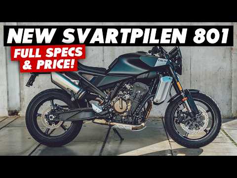 Husqvarna Svartpilen 801: Ko se skandinavski dizajn sreča z močjo