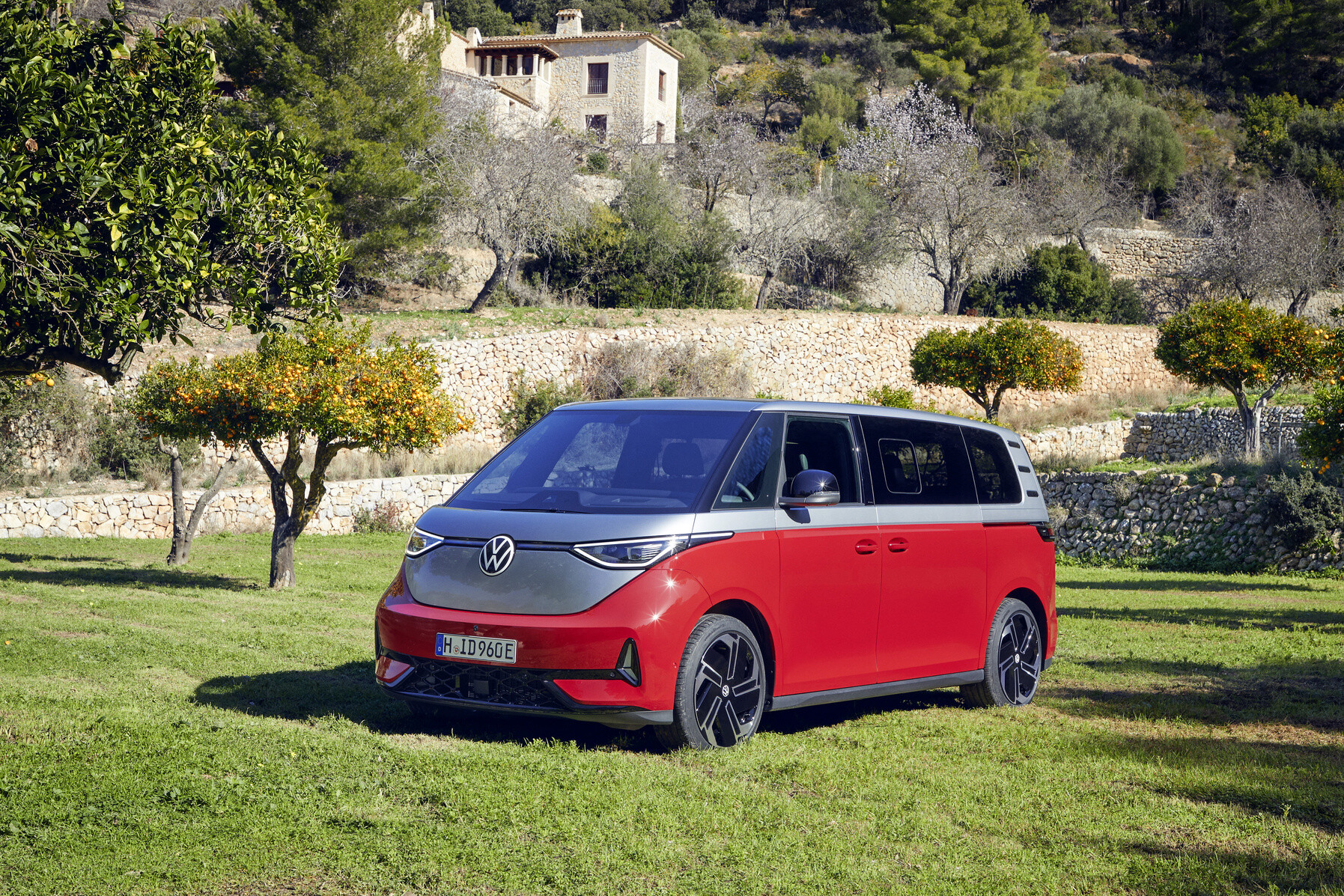 The all-electric Volkswagen ID. Buzz GTX