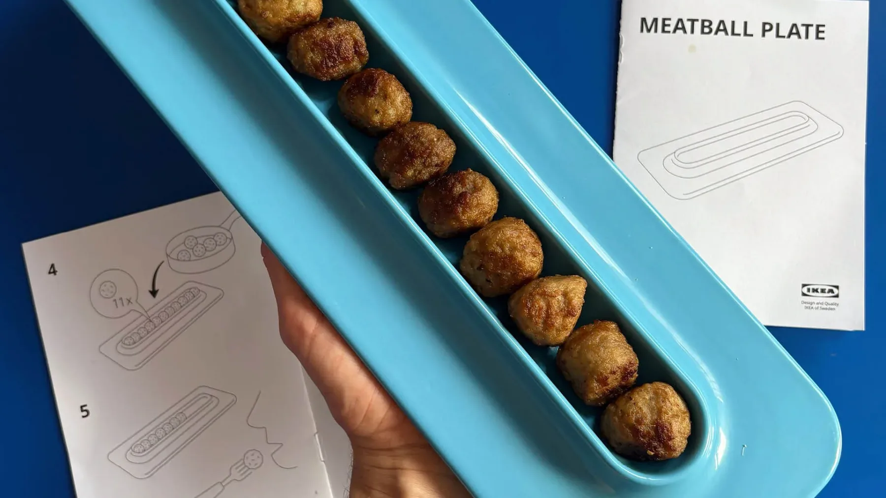IKEA je naredila krožnik za mesne kroglice – in seveda ga vsi nujno potrebujemo!
