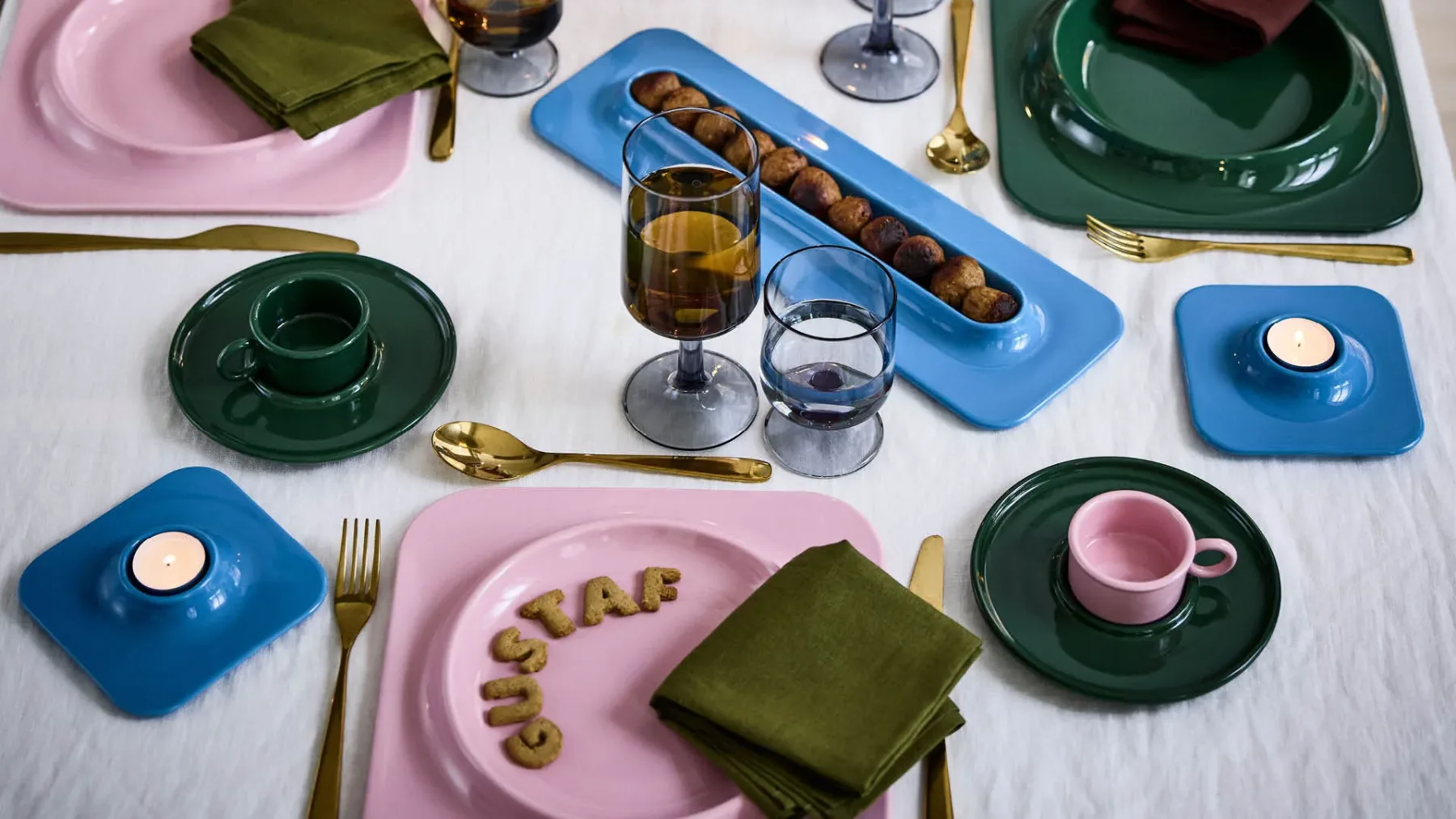 IKEA x Gustaf Westman: Kolekcija, ki bo vaše praznovanje spremenila v interierjevski spektakel