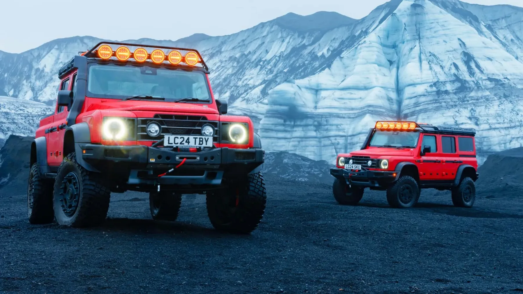 Ineos Grenadier Trialmaster X Letech: portalne osi, 450 mm od tal in dovolj poguma za Everest