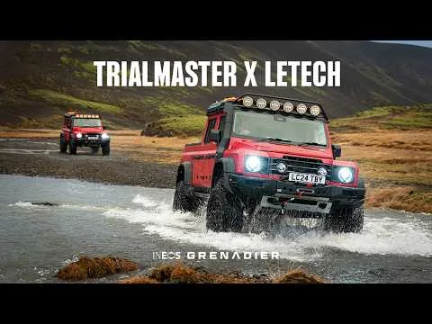 Ineos Grenadier Trialmaster X Letech: portalne osi, 450 mm od tal in dovolj poguma za Everest