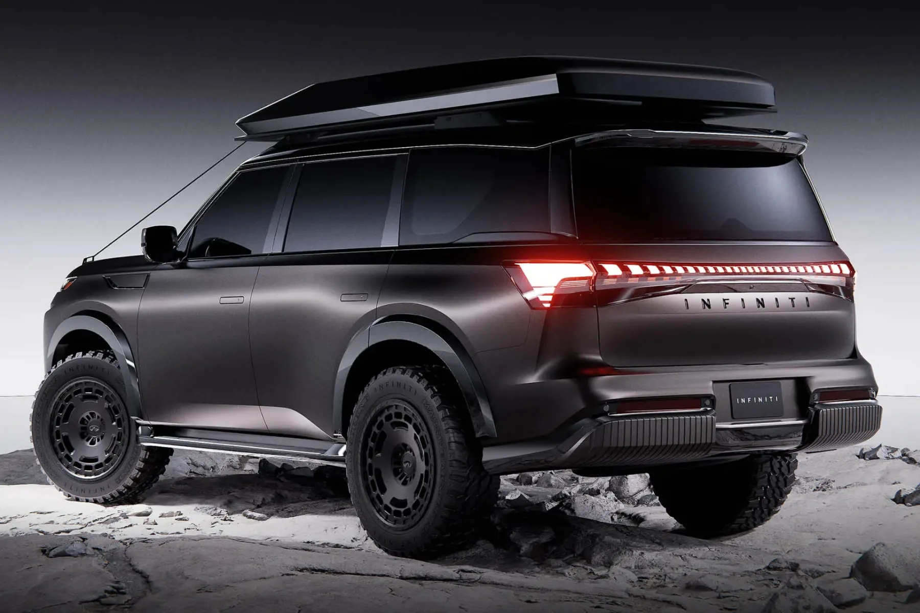Infiniti QX80 Terrain Spec Concept – luksuzni orjak, pripravljen na blato in Instagram