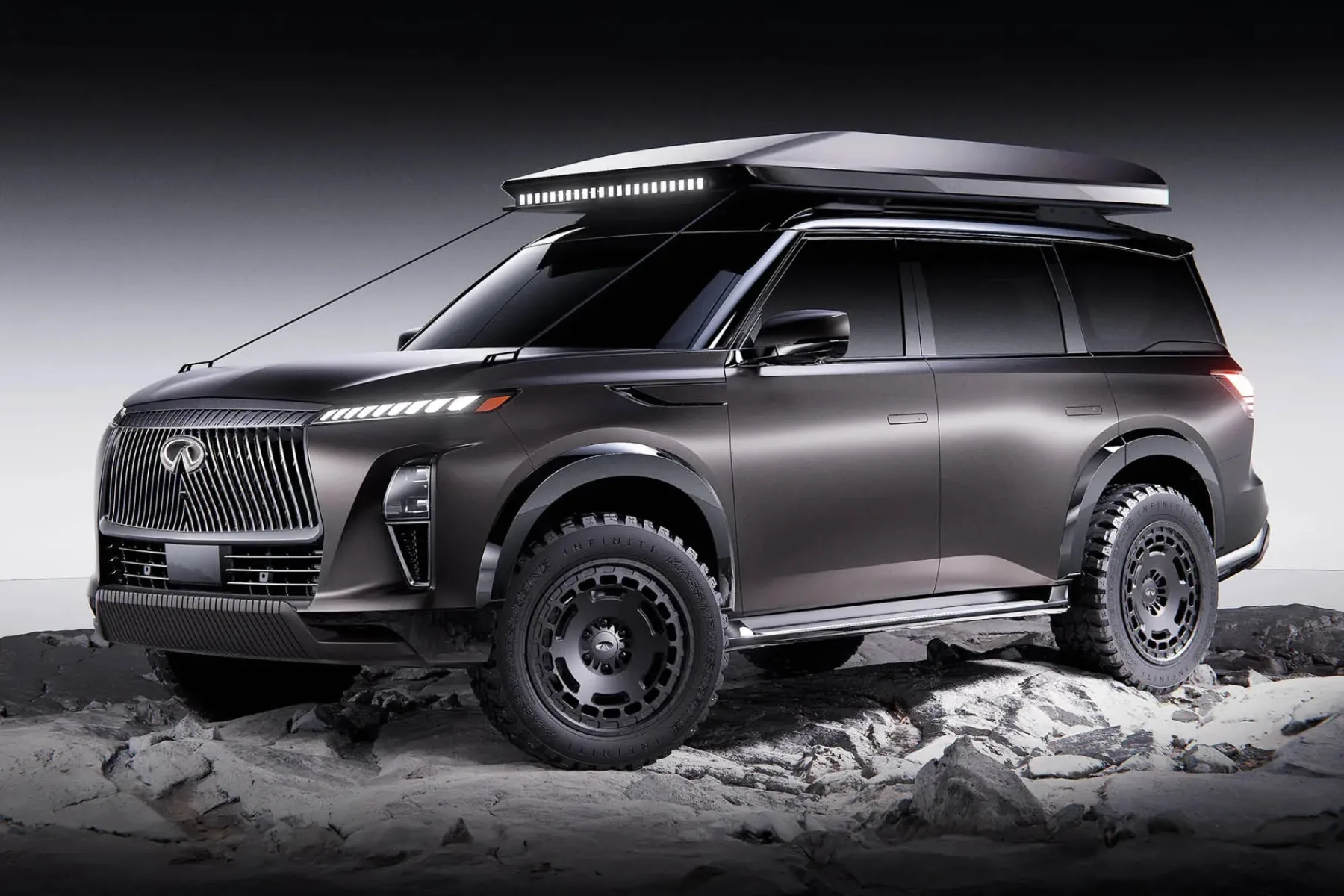 Infiniti QX80 Terrain Spec Concept – luksuzni orjak, pripravljen na blato in Instagram