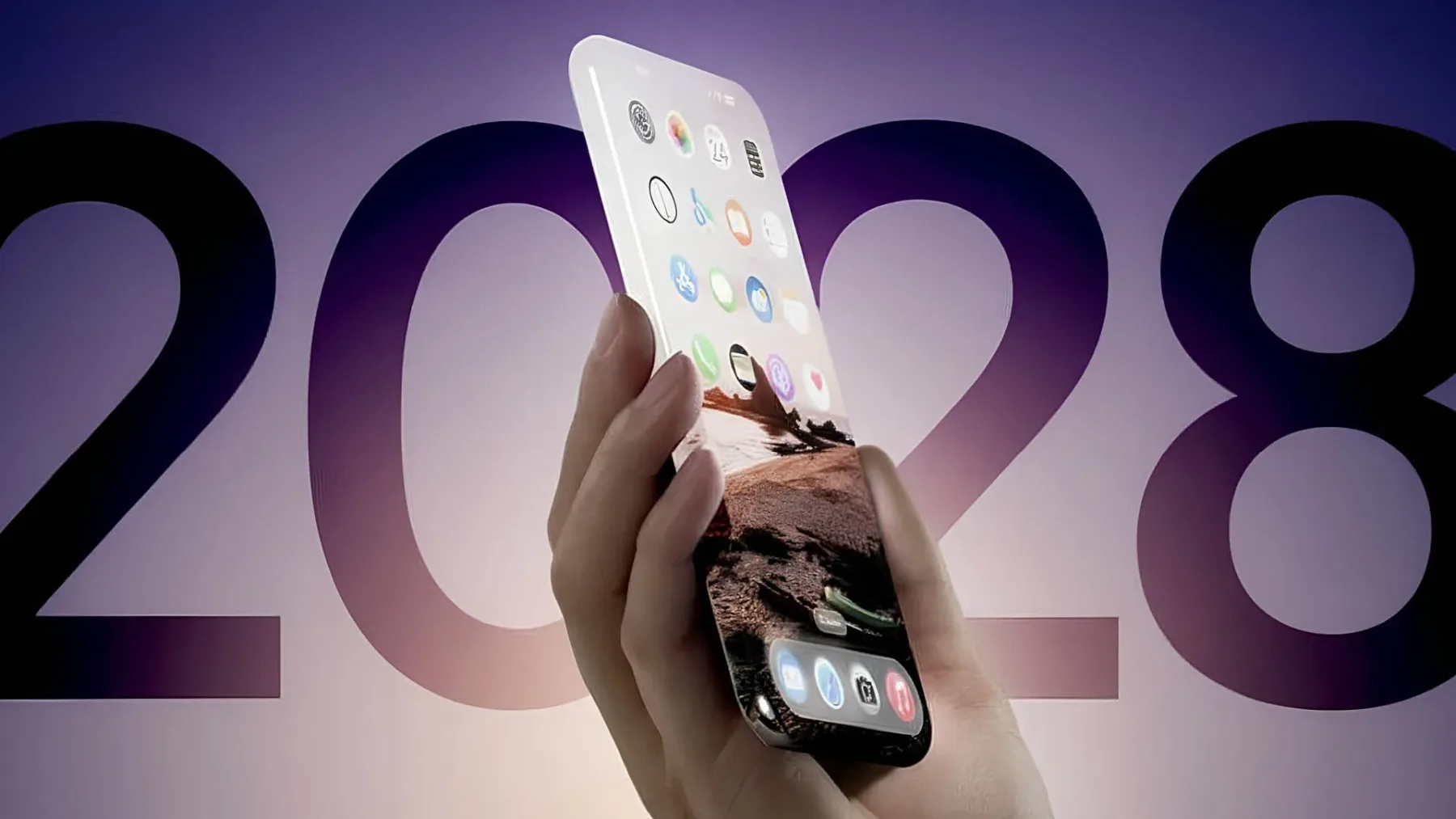 iPhone brez roba in preklopni model naj bi prišla do leta 2028, pravijo govorice