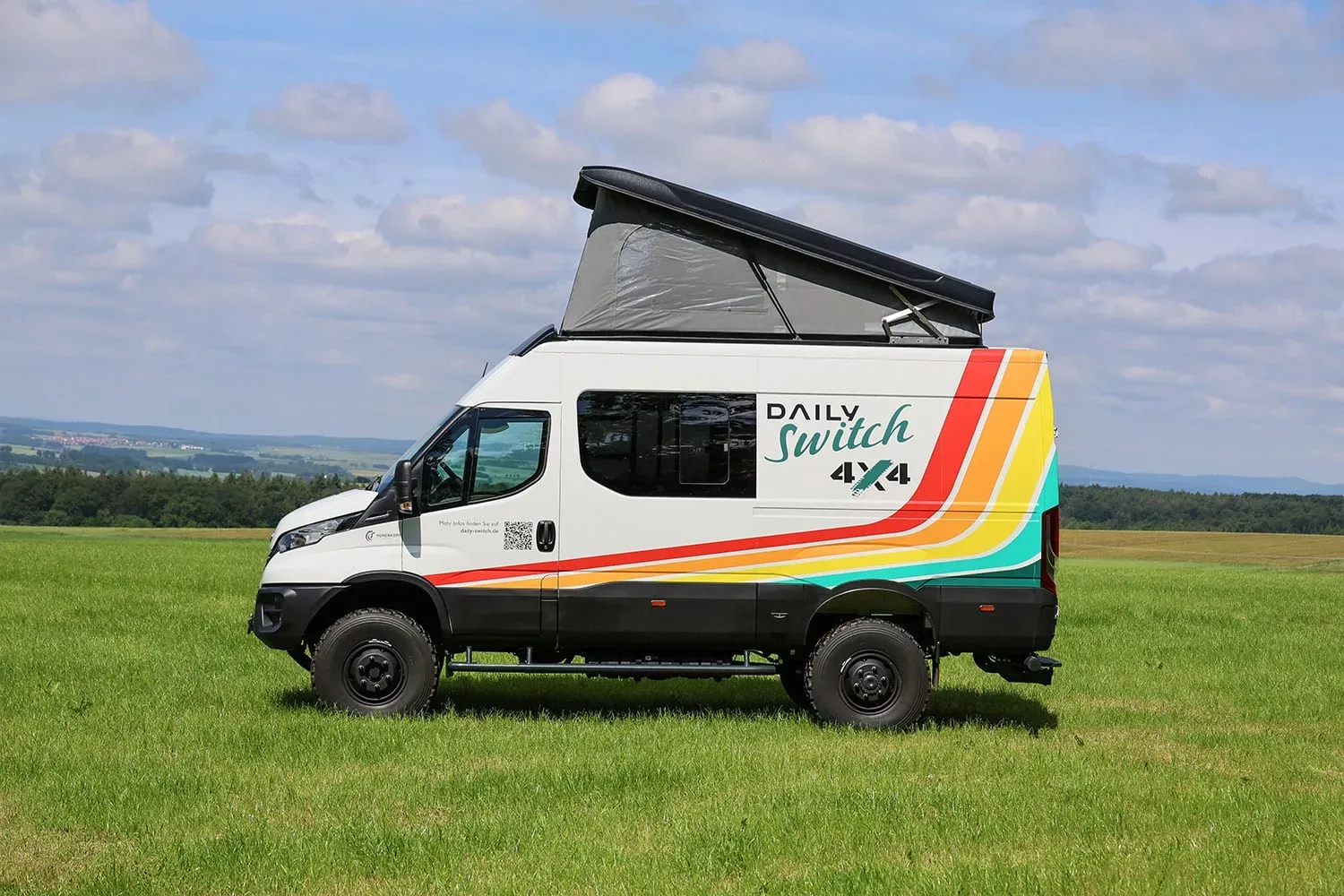 Iveco Daily Switch 4×4: Potovalni kombi, ki je več kot le vikend zabava
