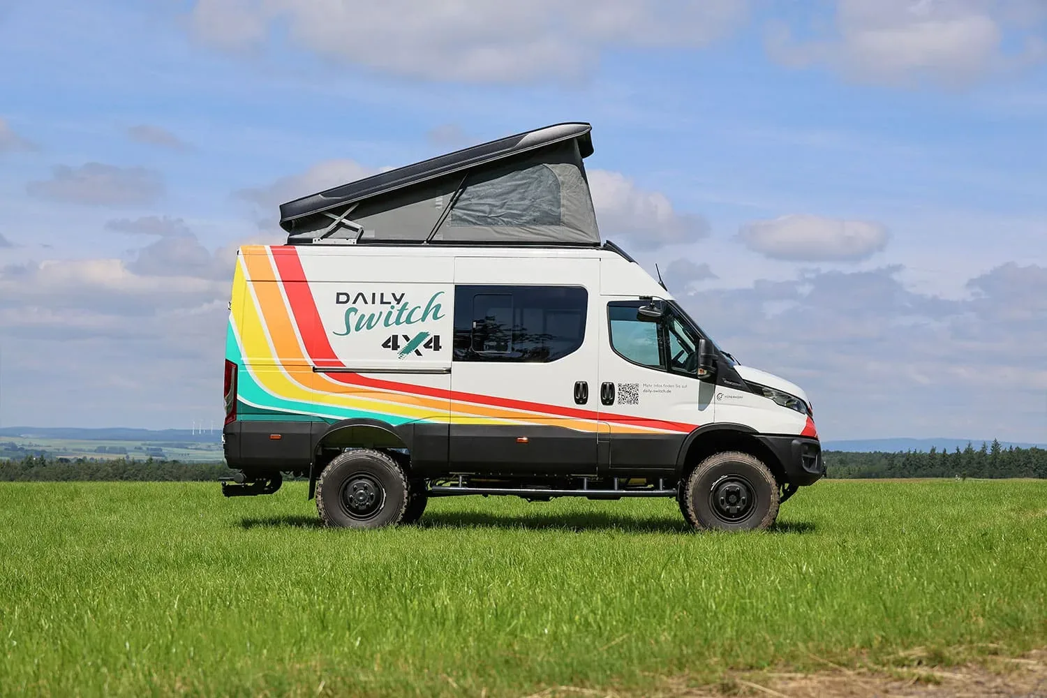 Iveco Daily Switch 4×4: Potovalni kombi, ki je več kot le vikend zabava