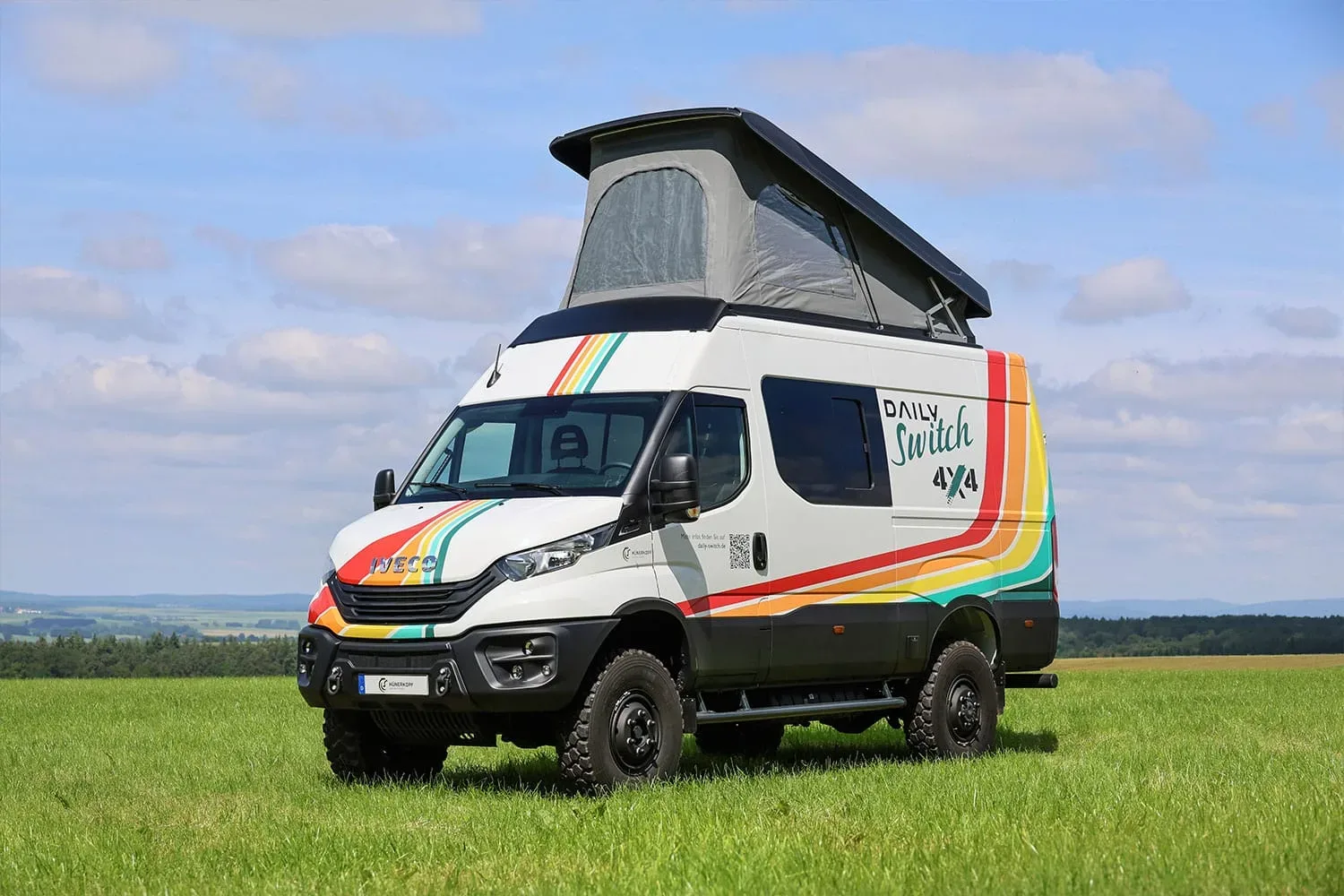 Iveco Daily Switch 4×4: Potovalni kombi, ki je več kot le vikend zabava