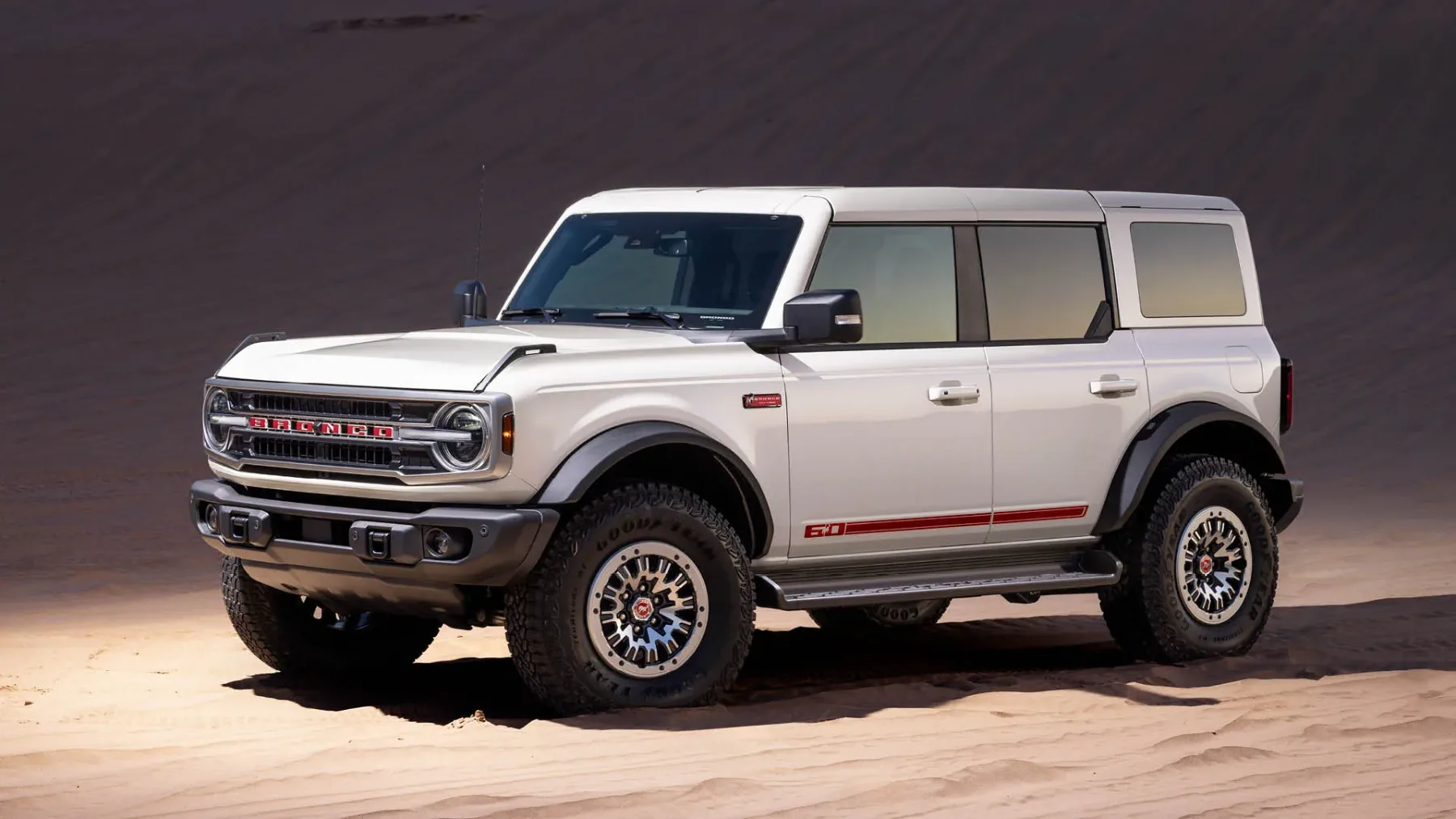 Je to najlepši?! Ford Bronco 60th Anniversary Package (2026) – Retro legenda v Wimbledon White se vrača na makadam