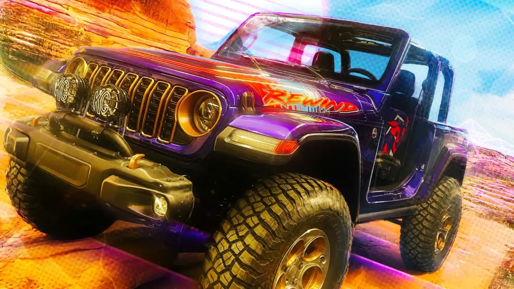 Jeep safari 2025: retro je nova elektrika