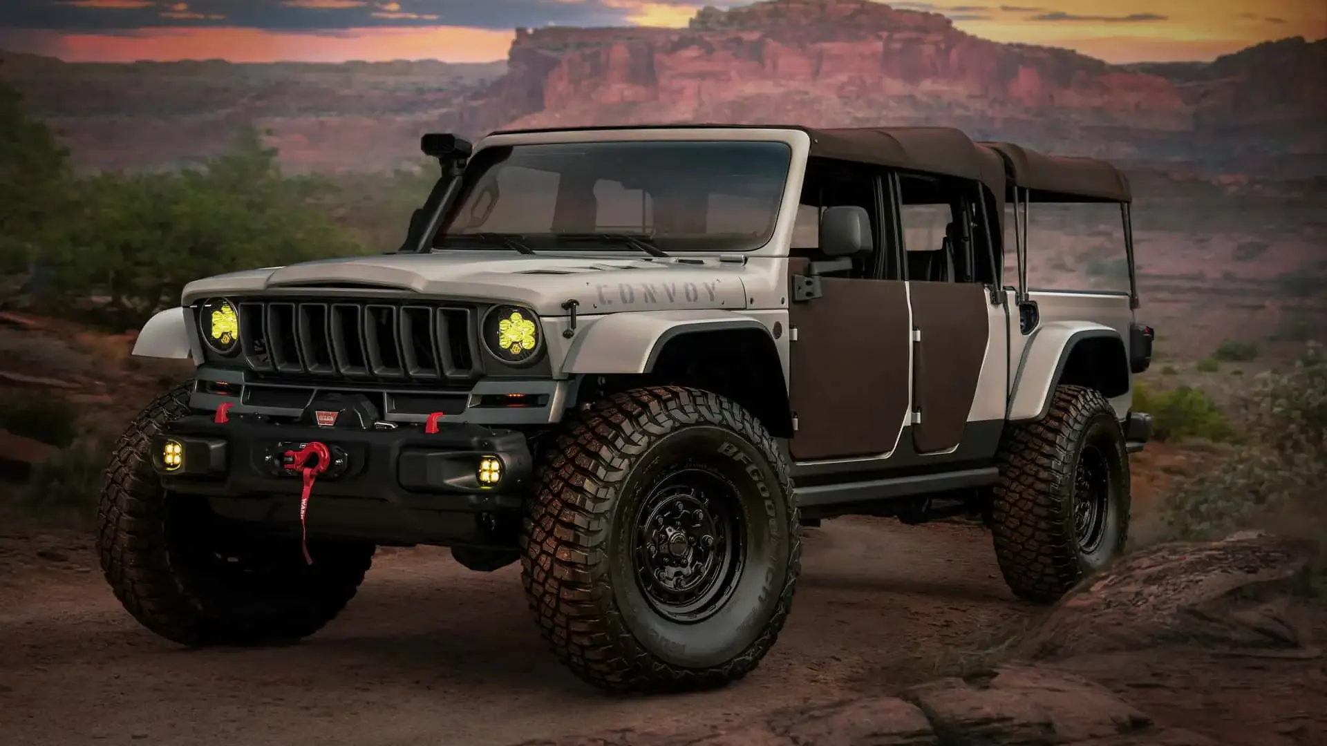 Jeep safari 2025: retro je nova elektrika