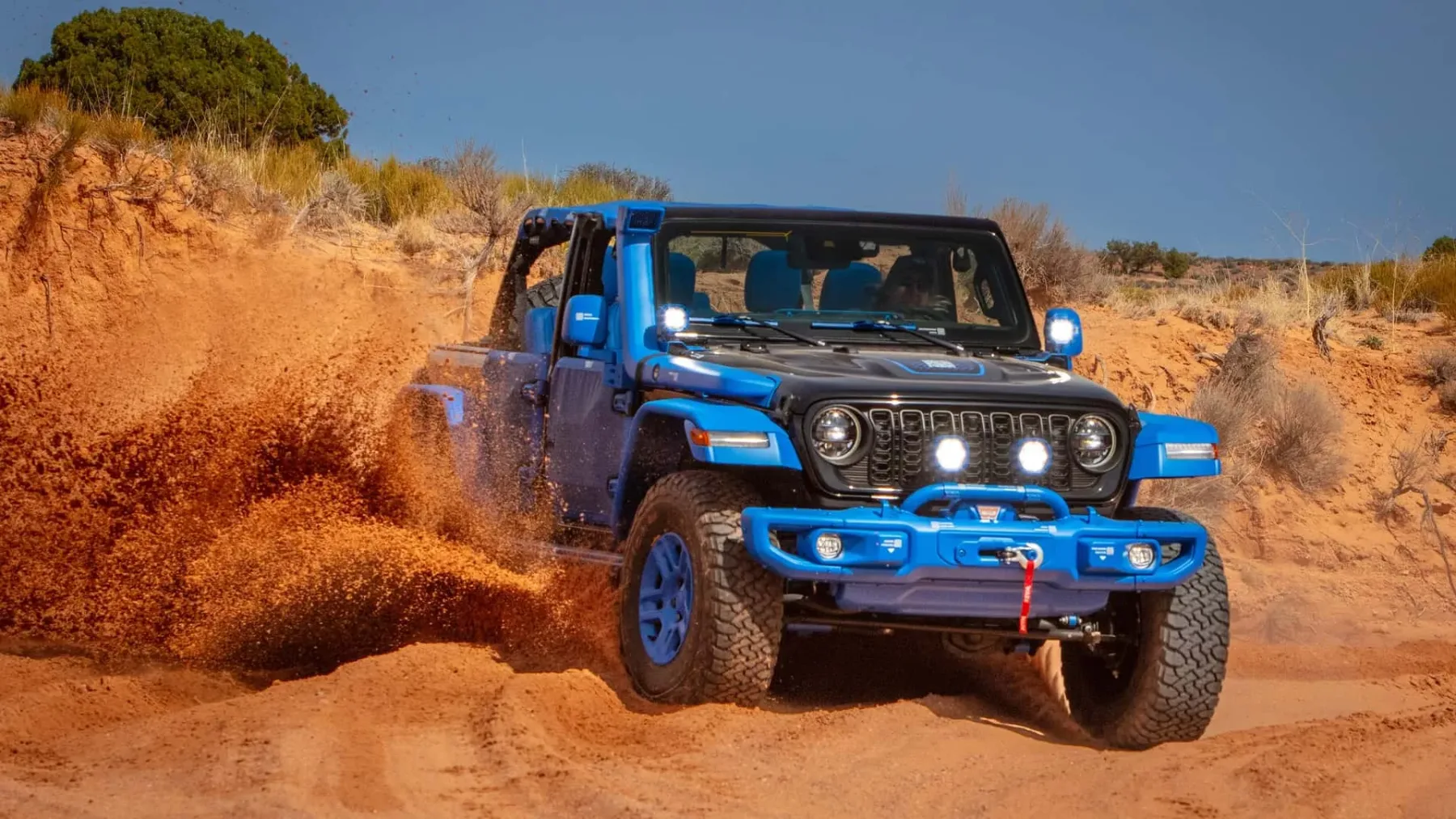 Jeep safari 2025: retro je nova elektrika