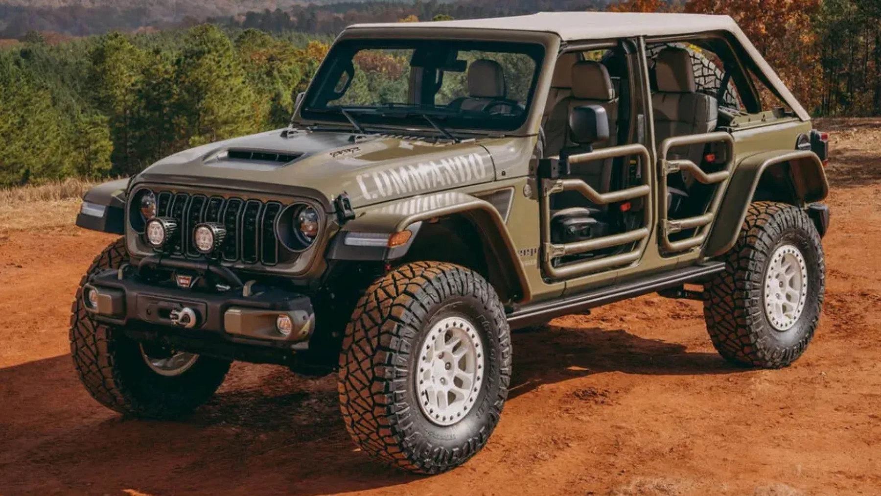 Jeep Wrangler Commando 392 by FOX – vojaški Wrangler s 705 KM in dirkaškim vzmetenjem, omejen na 250 kosov