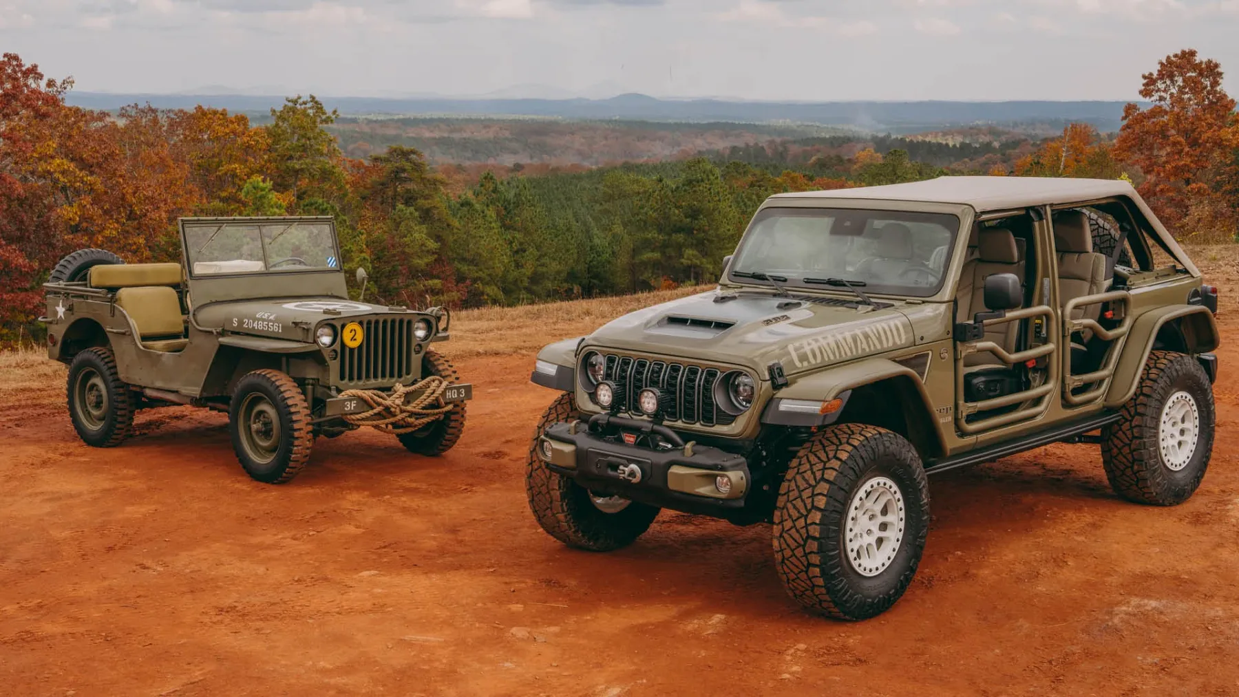 Jeep Wrangler Commando 392 by FOX – vojaški Wrangler s 705 KM in dirkaškim vzmetenjem, omejen na 250 kosov
