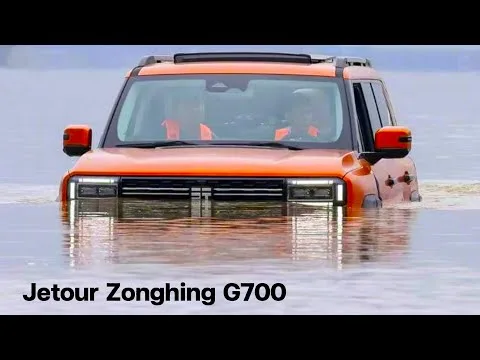 Jetour Zongheng G700: Kitajski SUV, ki je preplaval Jangce in (skoraj) postal rečni delfin