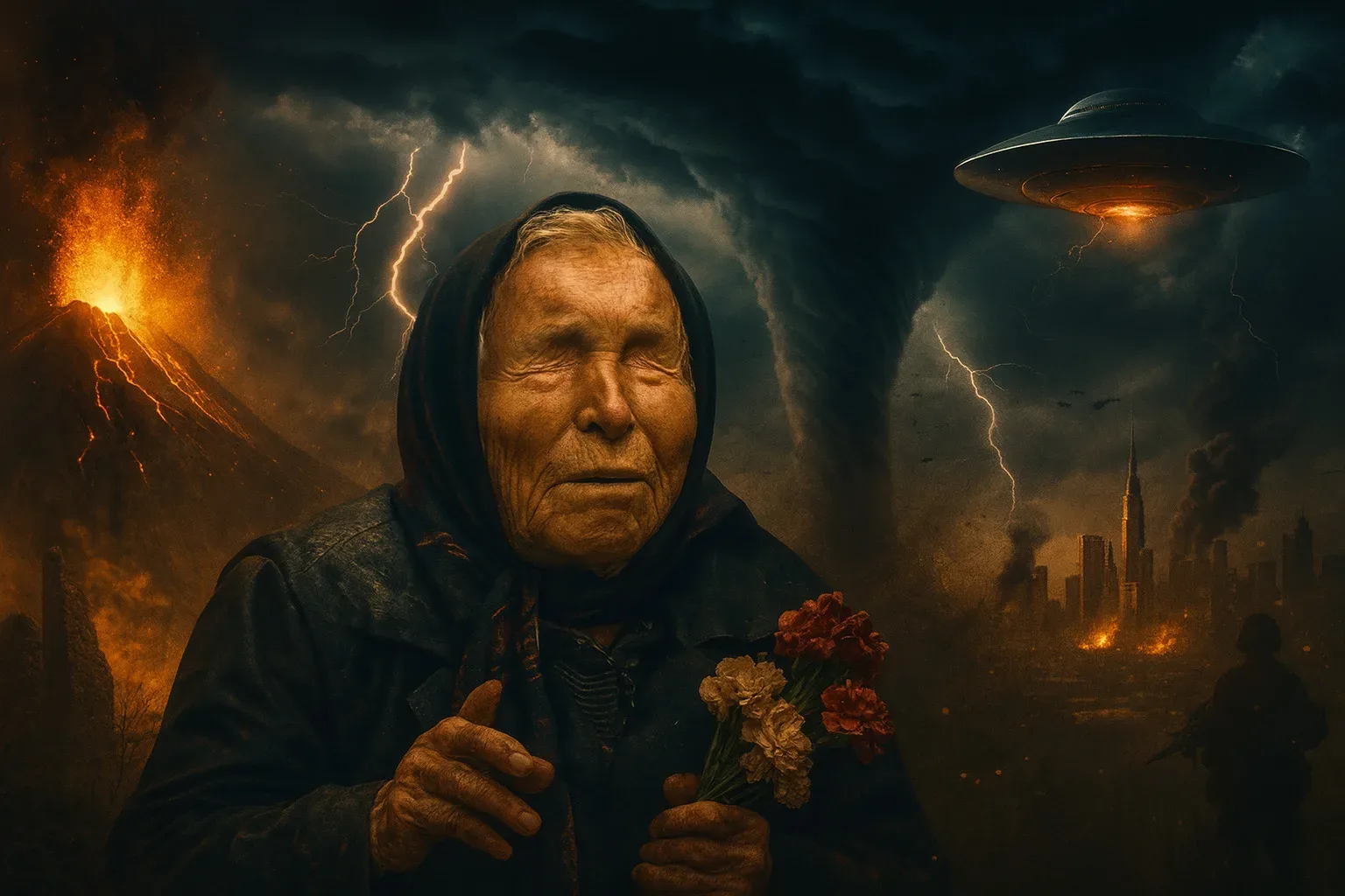 Kaj če ima prav? Baba Vanga napovedi za leto 2026 oznanjajo konec sveta, kot ga poznamo