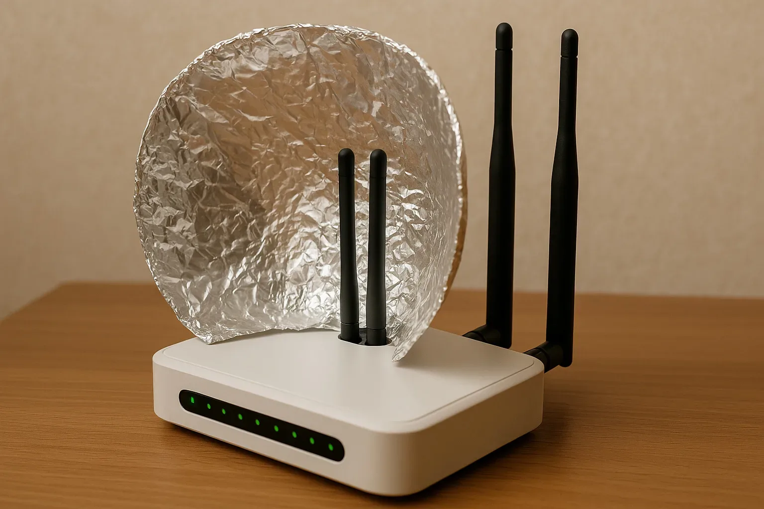 Kako izboljšati WiFi signal z aluminijasto folijo: končno dober internet po celem stanovanju s trikom, ki res deluje