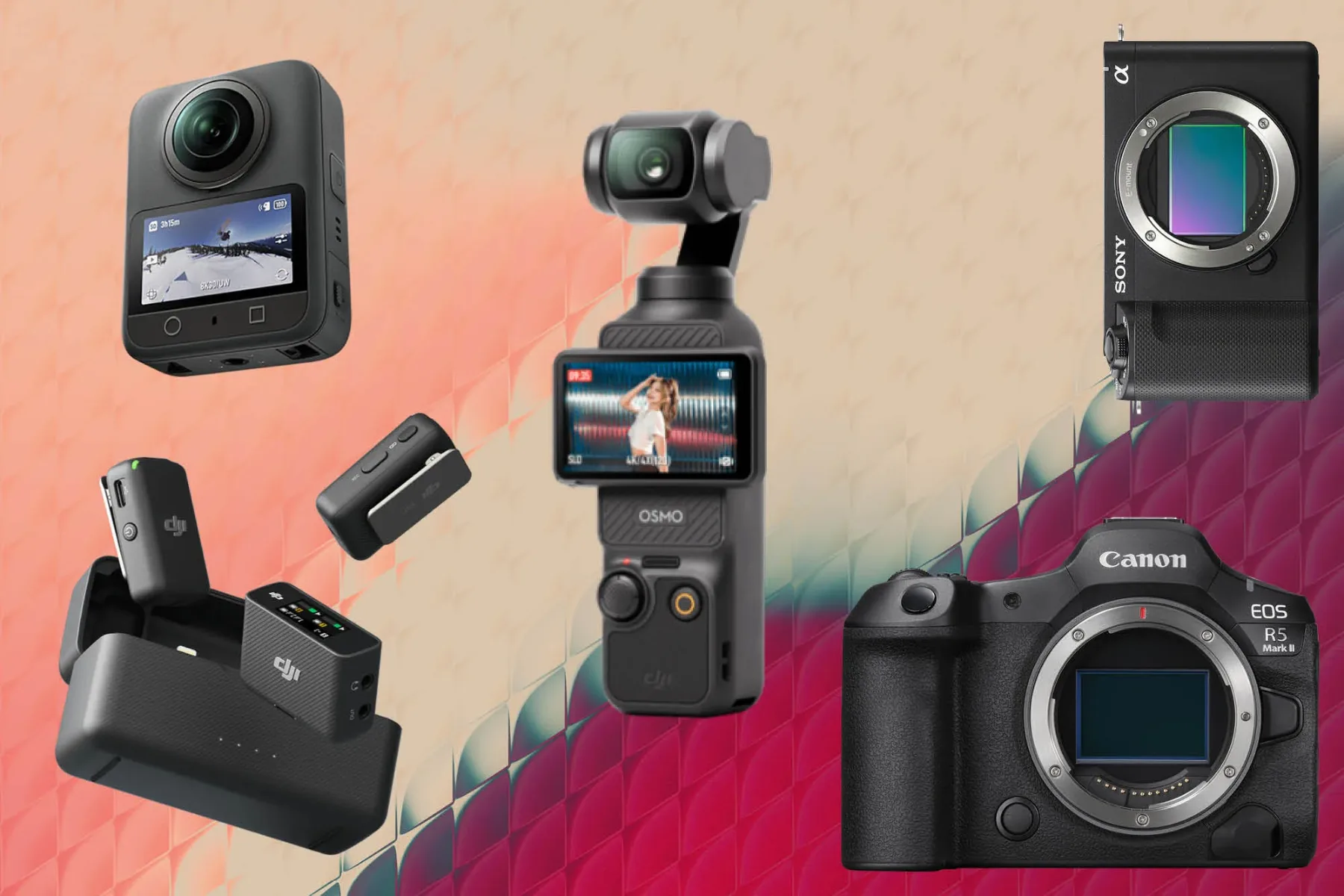 Kako izbrati vlogersko kamero v letu 2025: najboljše izbire za ustvarjalce, ki snemajo sami – DJI, SONY, CANON, NIKON, INSTA360 …