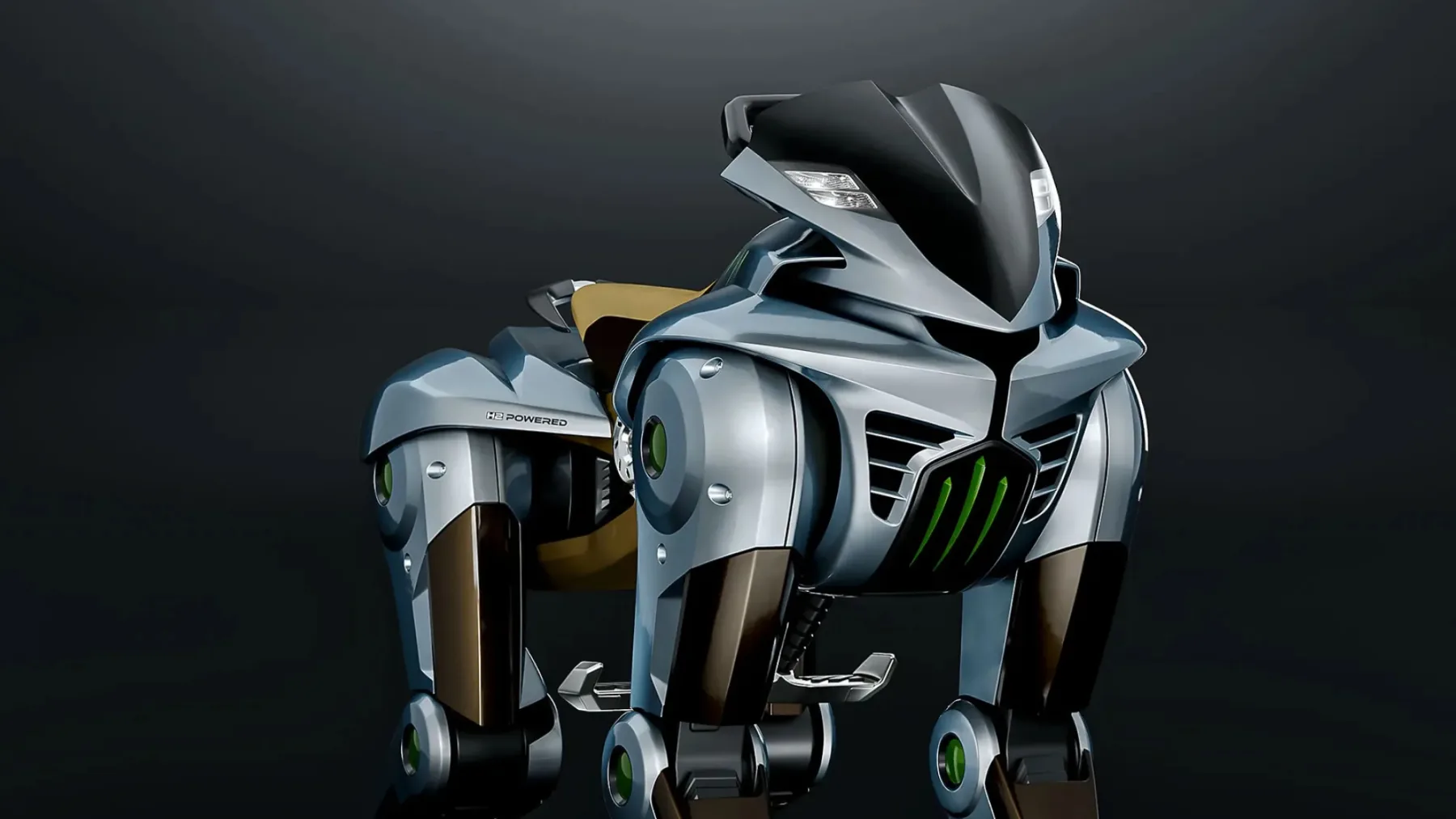 Kawasaki CORLEO: Robotski konj s 150-kubičnim motorjem na vodik, ki galopira v prihodnost