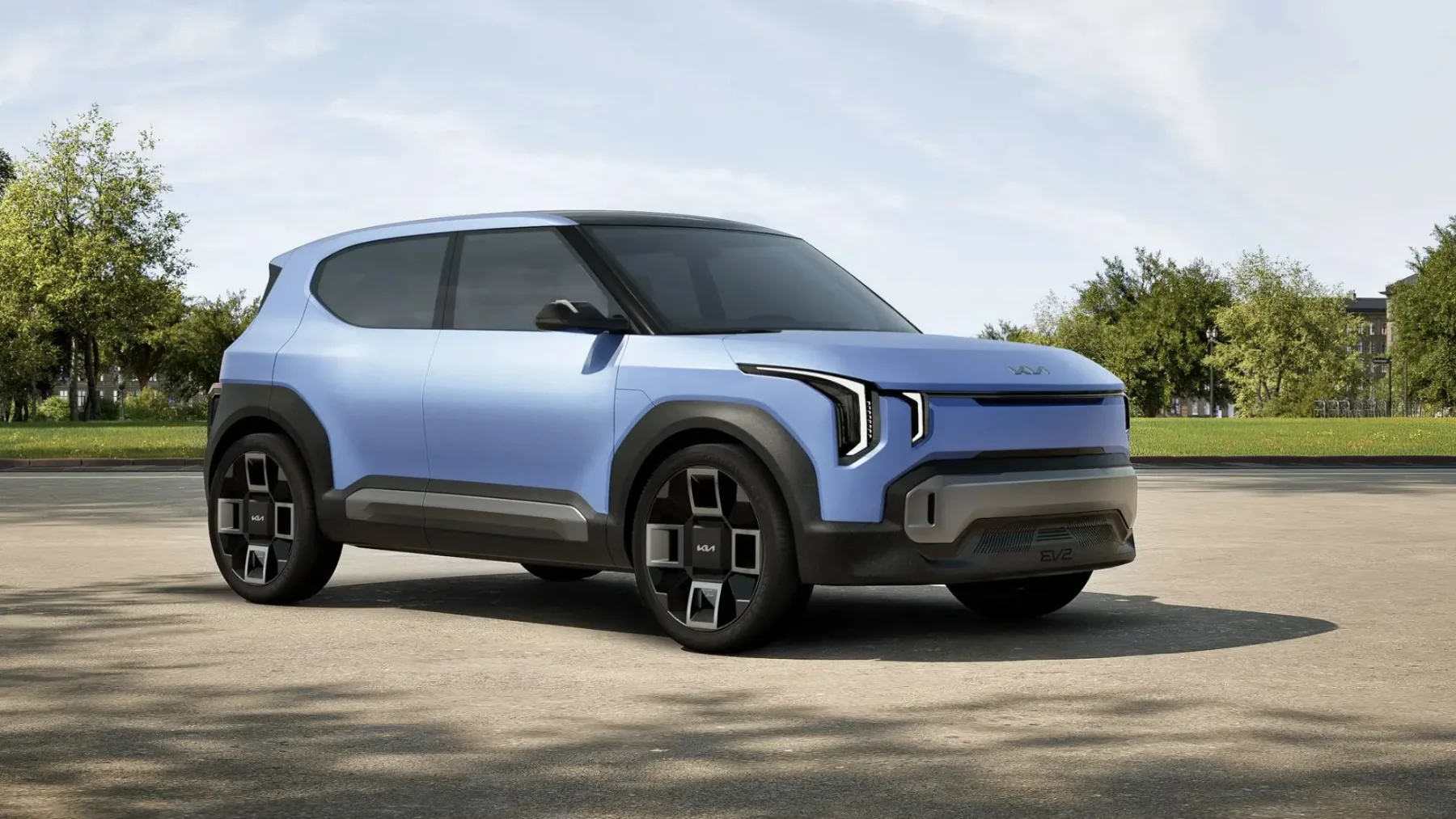 Kia EV2: električni SUV prihodnosti, zgrajen iz konoplje, gob in odvrženih majic