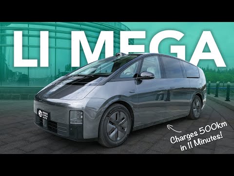 Kitajski CyberVan – Li Mega 2024 – je električna vesoljska ladija med poslovnimi kombiji