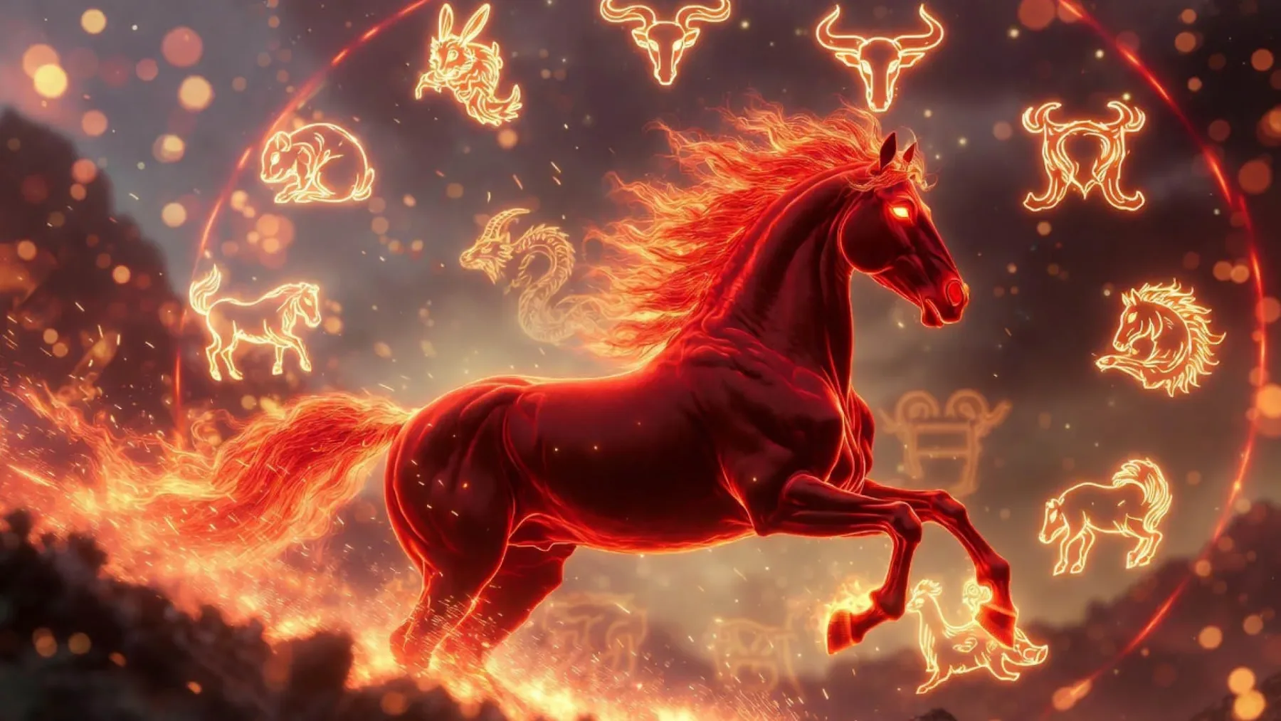 Kitajski horoskop 2026: Kaj prinaša leto ognjenega konja vsem znamenjem kitajskega zodiaka