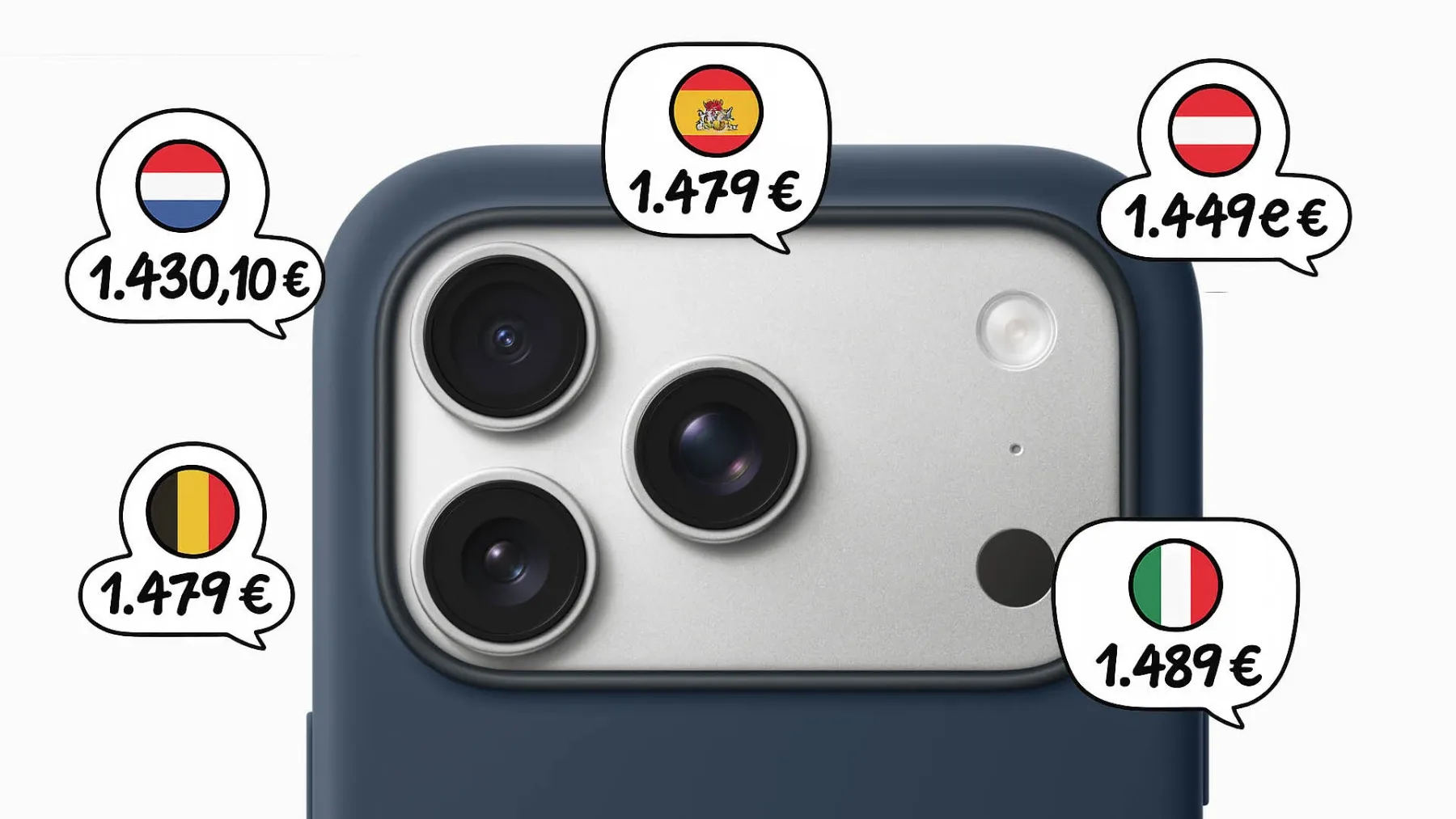 Kje bo iPhone 17 najcenejši? Vse evropske cene za iPhone 17, iPhone 17 Air, 17 Pro in 17 Pro Max