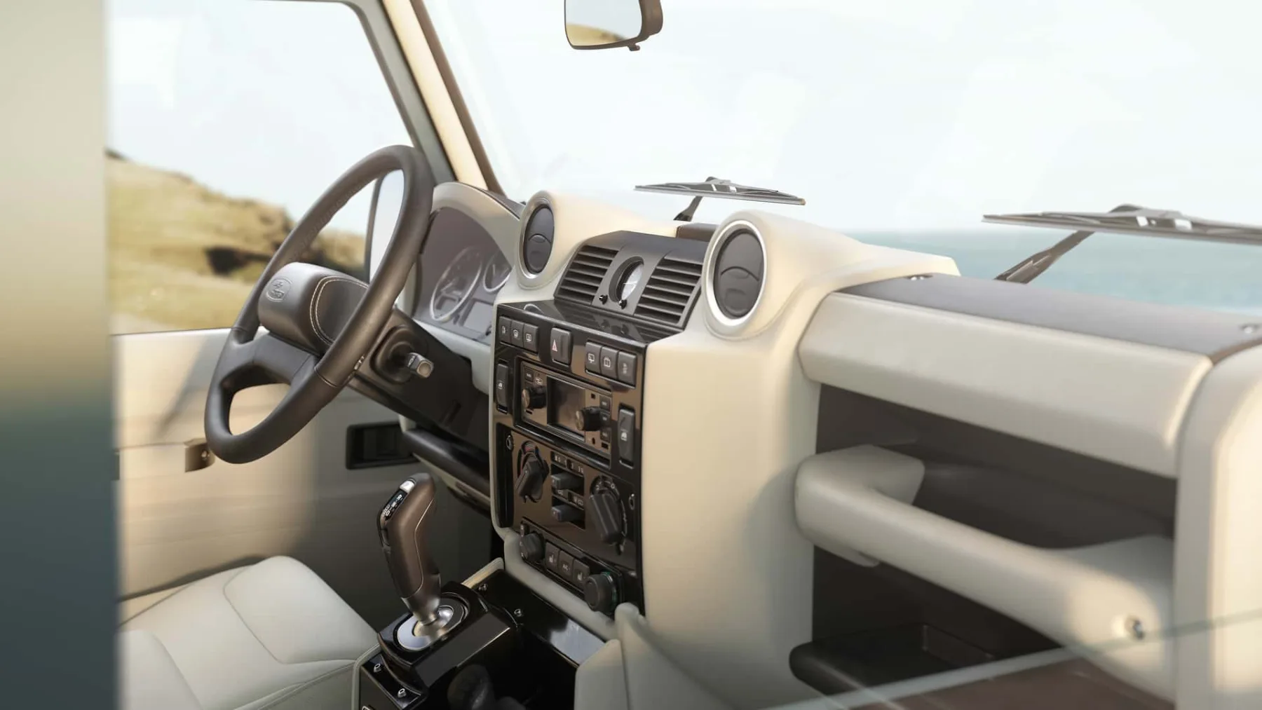 Klasični Land Rover Defender se vrača z V8 motorjem in prestižno obnovo