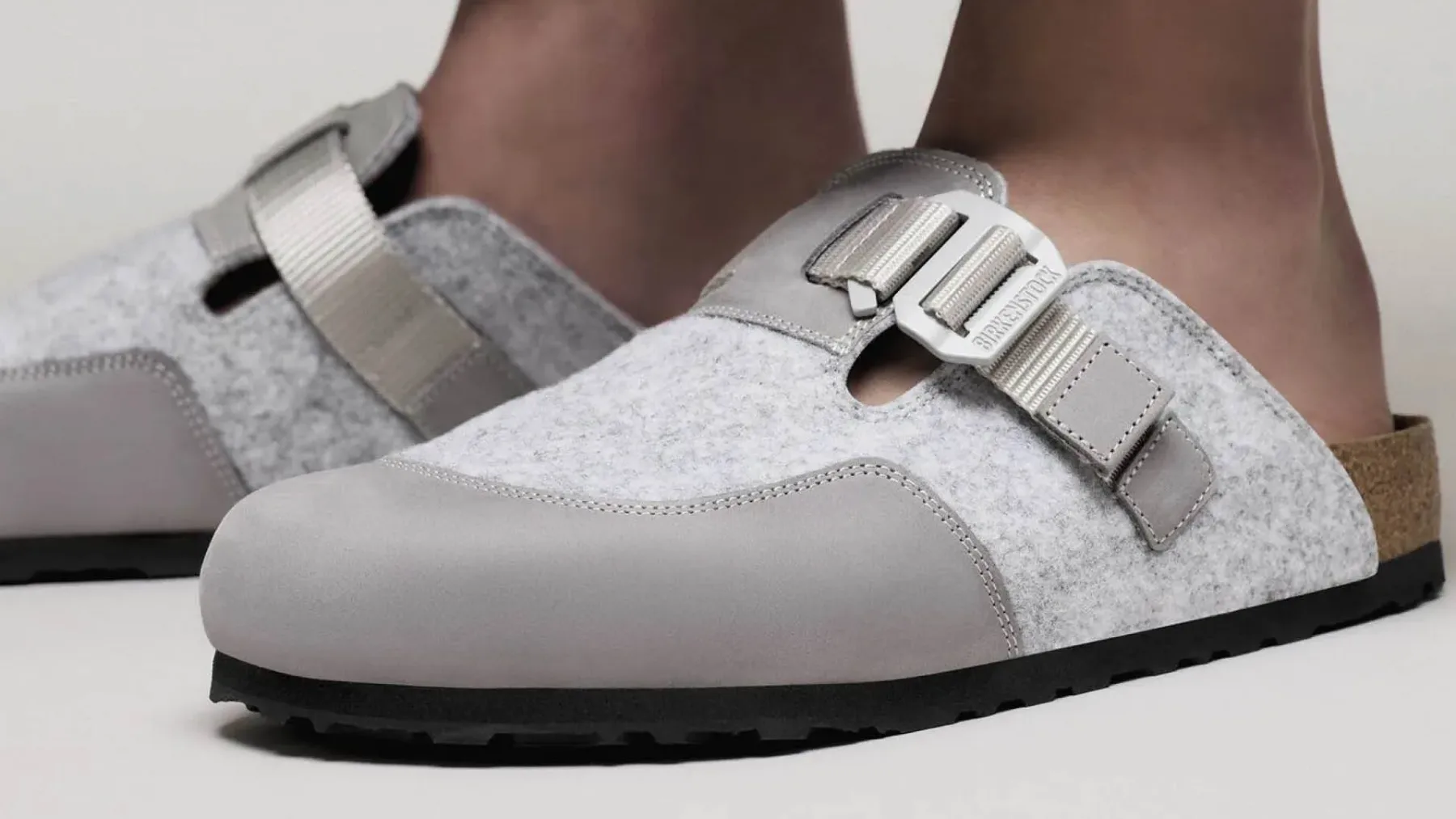 Ko Birkenstock obuje volno: kultni čevlji v zimski preobleki Birkenstock Utility Felt Pack