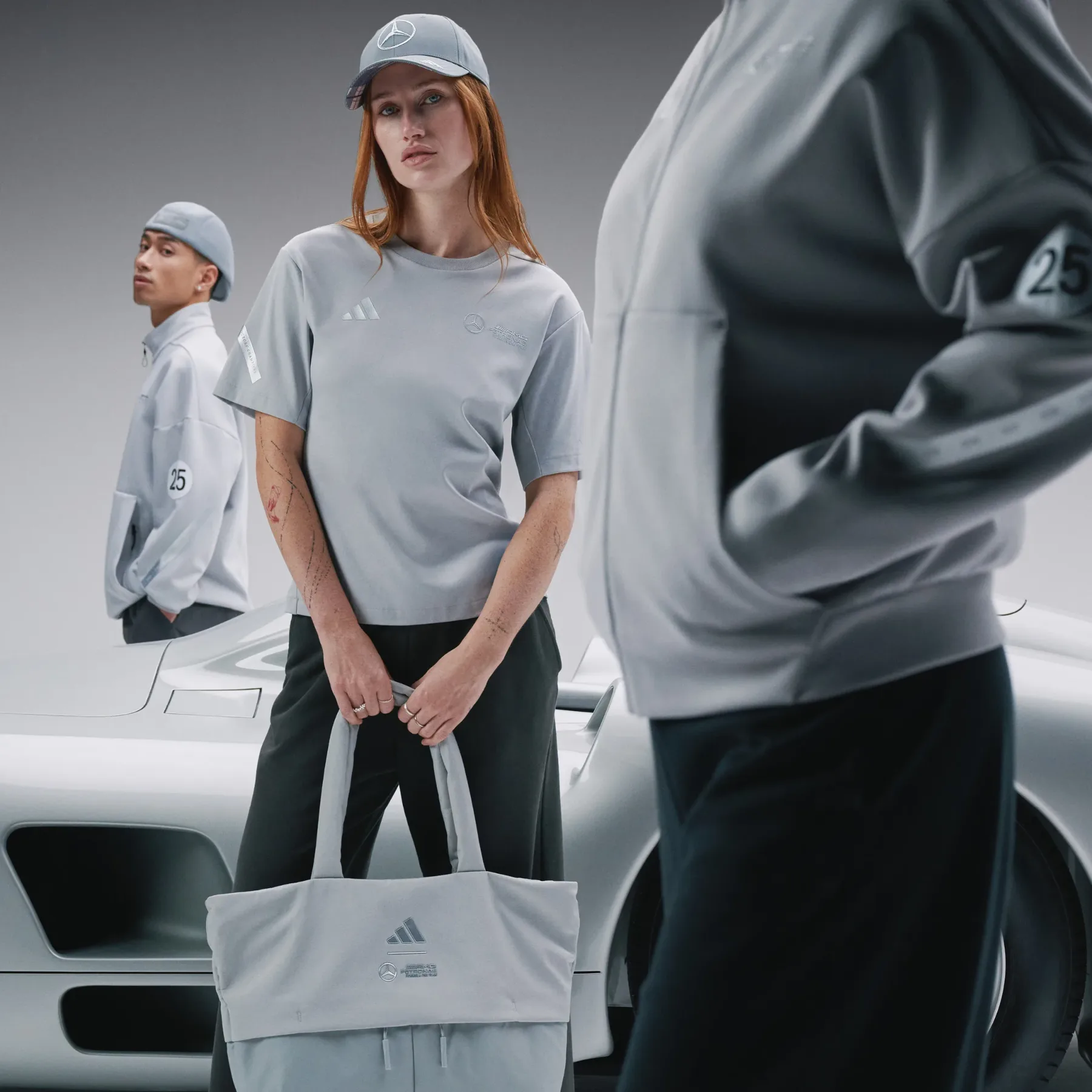 Ko Formula 1 sreča ulično modo: adidas in Mercedes-AMG PETRONAS F1 obujata legendarno kolekcijo Silver Arrows