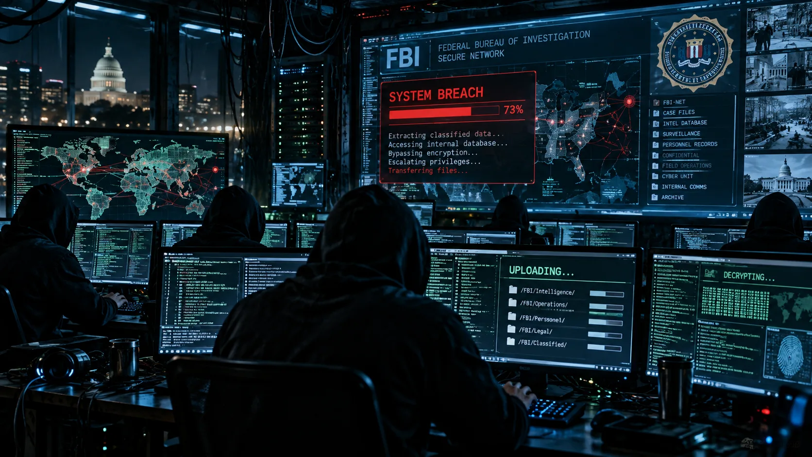 Ko hekerji ponižajo FBI: Skupina ShinyHunters vdrla v zvezne strežnike, a namesto milijonov zahteva javno opravičilo