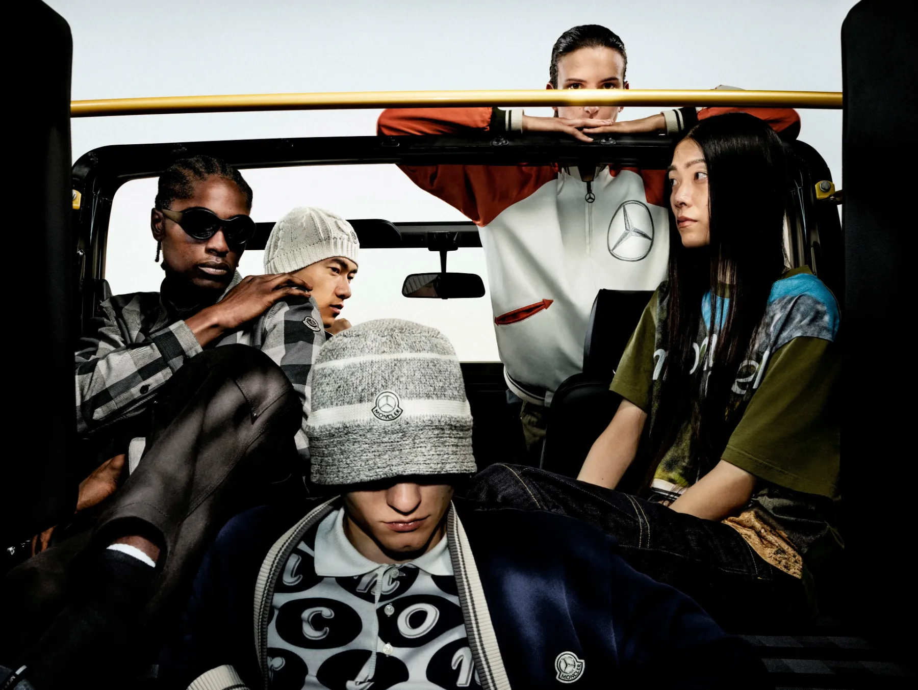 Ko preteklost sreča prihodnost: Mercedes-Benz x Moncler by NIGO ustvarjata modno kolekcijo