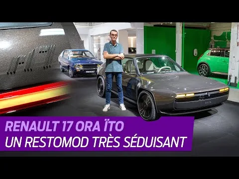 Koncept Renault R17: popolna fuzija retro stila in električne prihodnosti