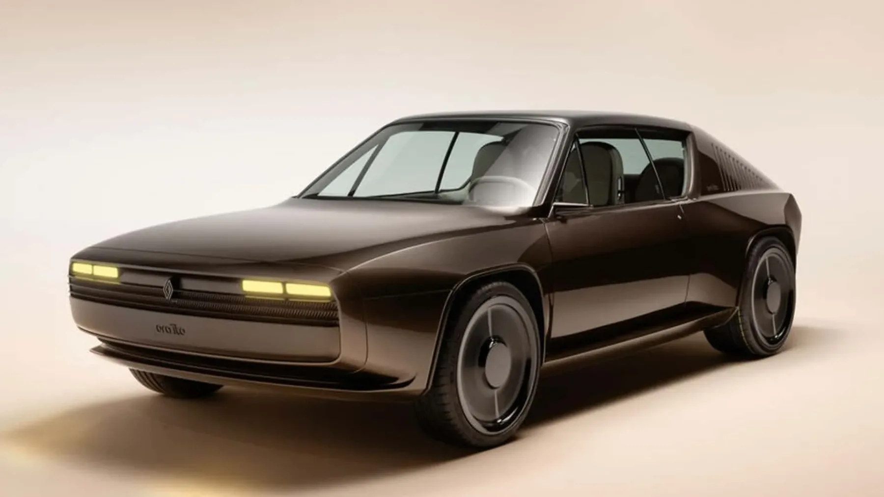 Koncept Renault R17: popolna fuzija retro stila in električne prihodnosti