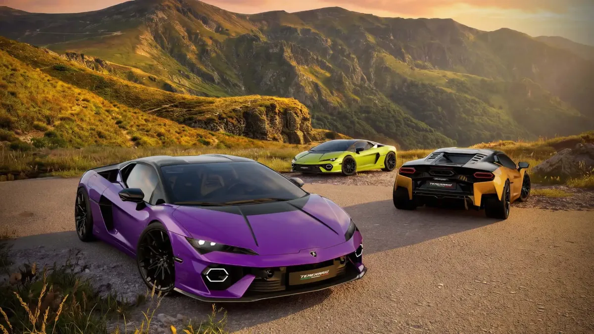 Lamborghini Temerario Tettonero profil