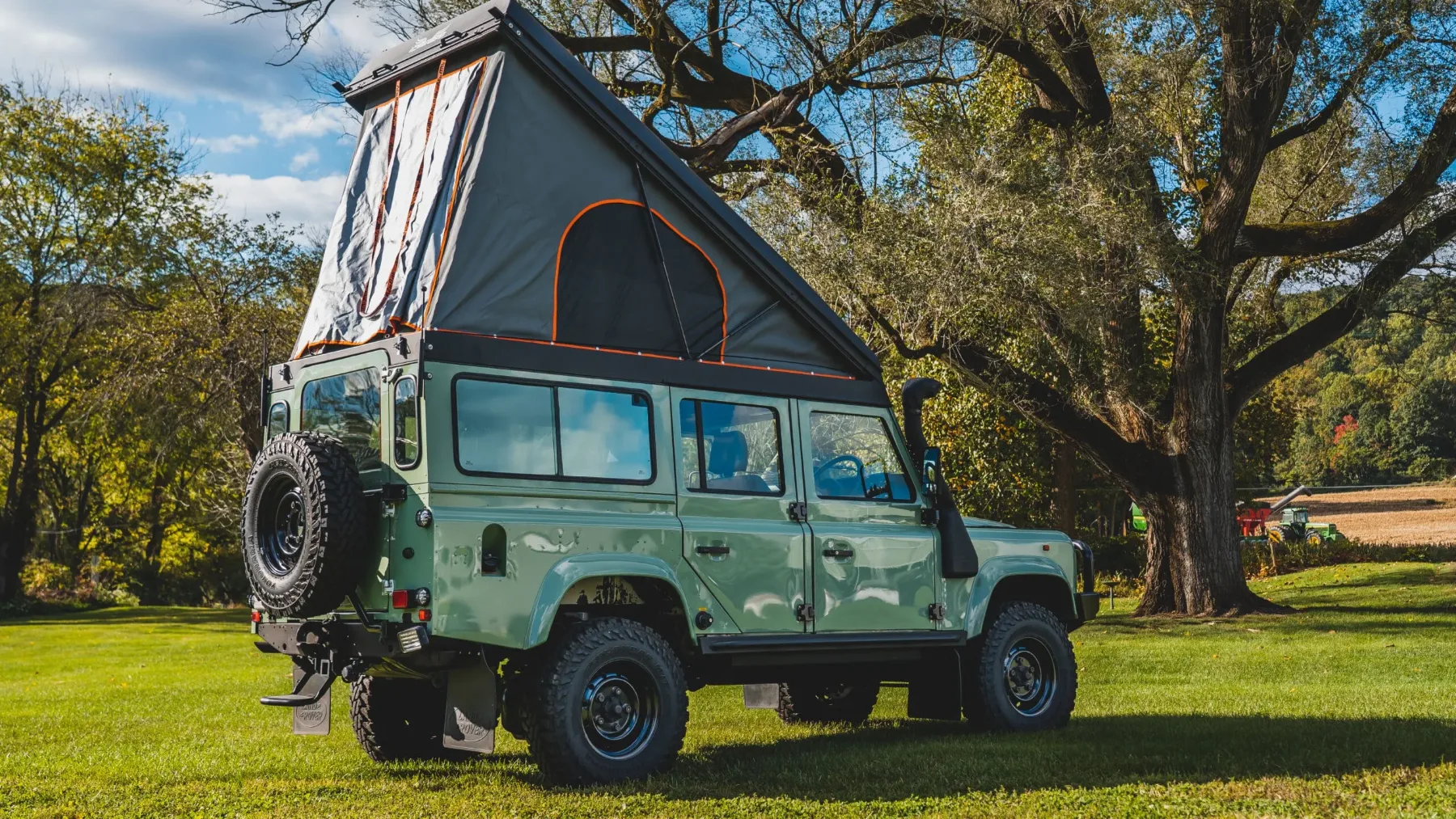 Land Rover Defender Alu-Cab PopUp integriran strešni šotor: so sanje o Defenderju s pop-up streho, ki zaenkrat še ne obstaja